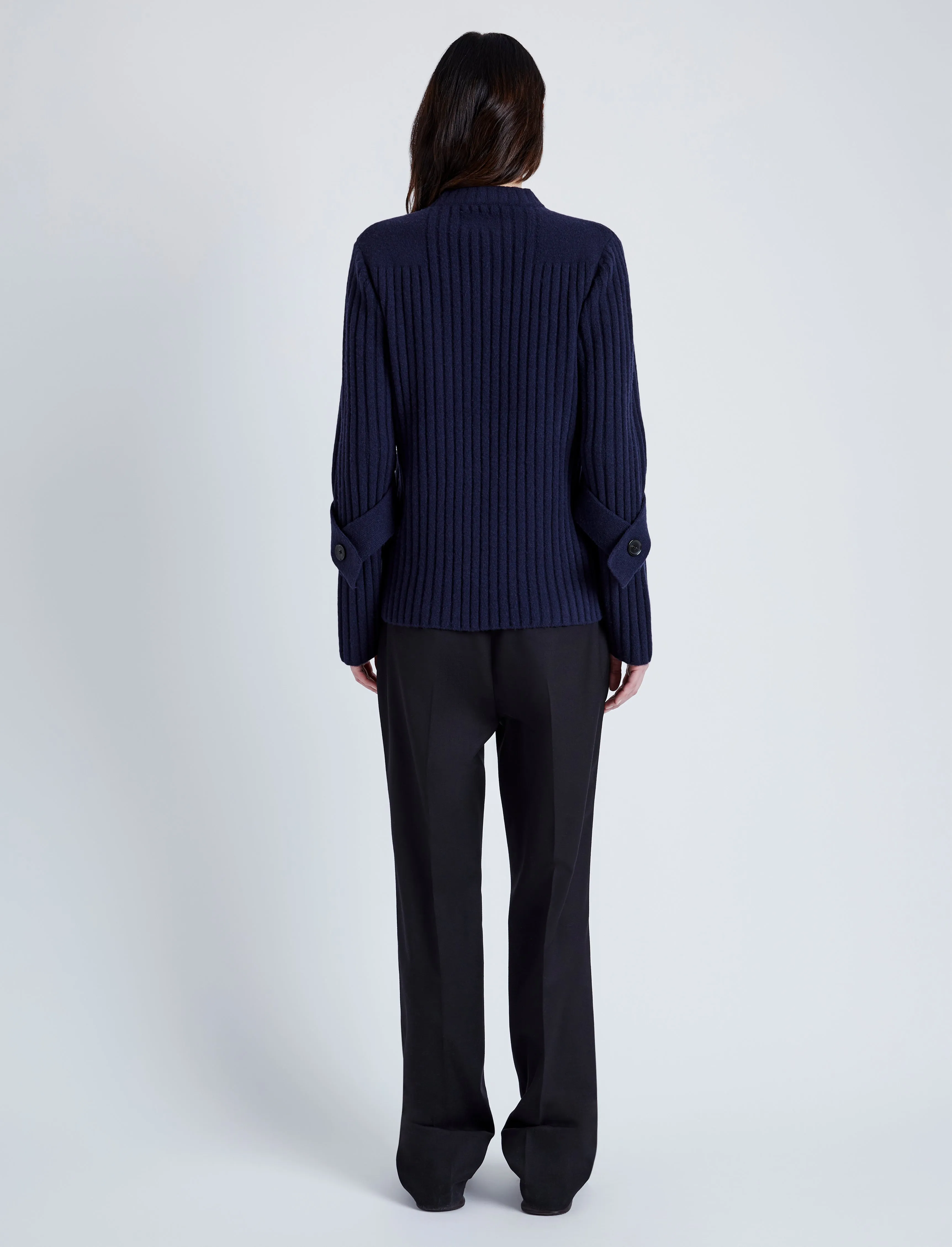 Verona Sweater in Midweight Cashmere Rib sold by Proenza Schouler product image thumbnail 5