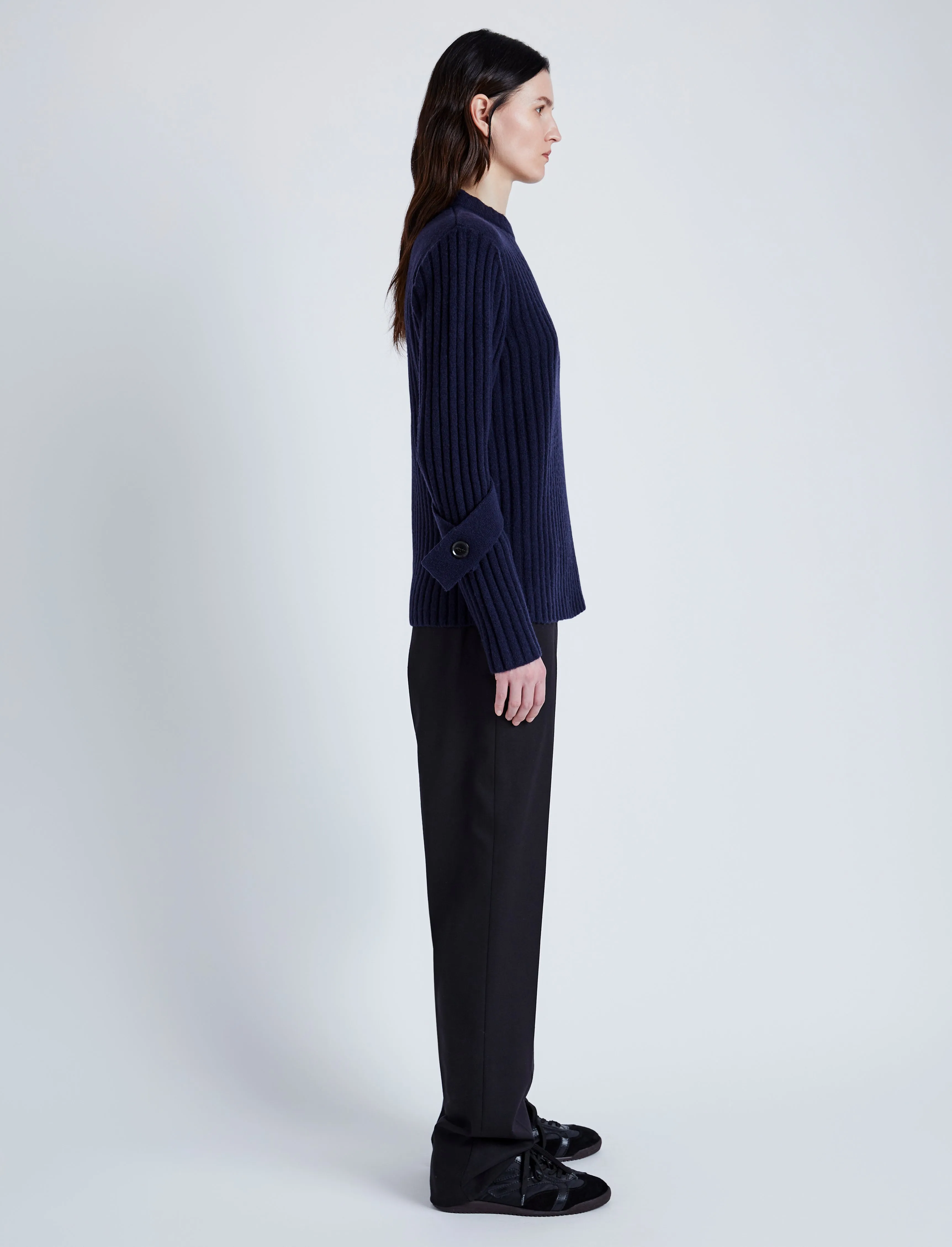 Verona Sweater in Midweight Cashmere Rib sold by Proenza Schouler product image thumbnail 4
