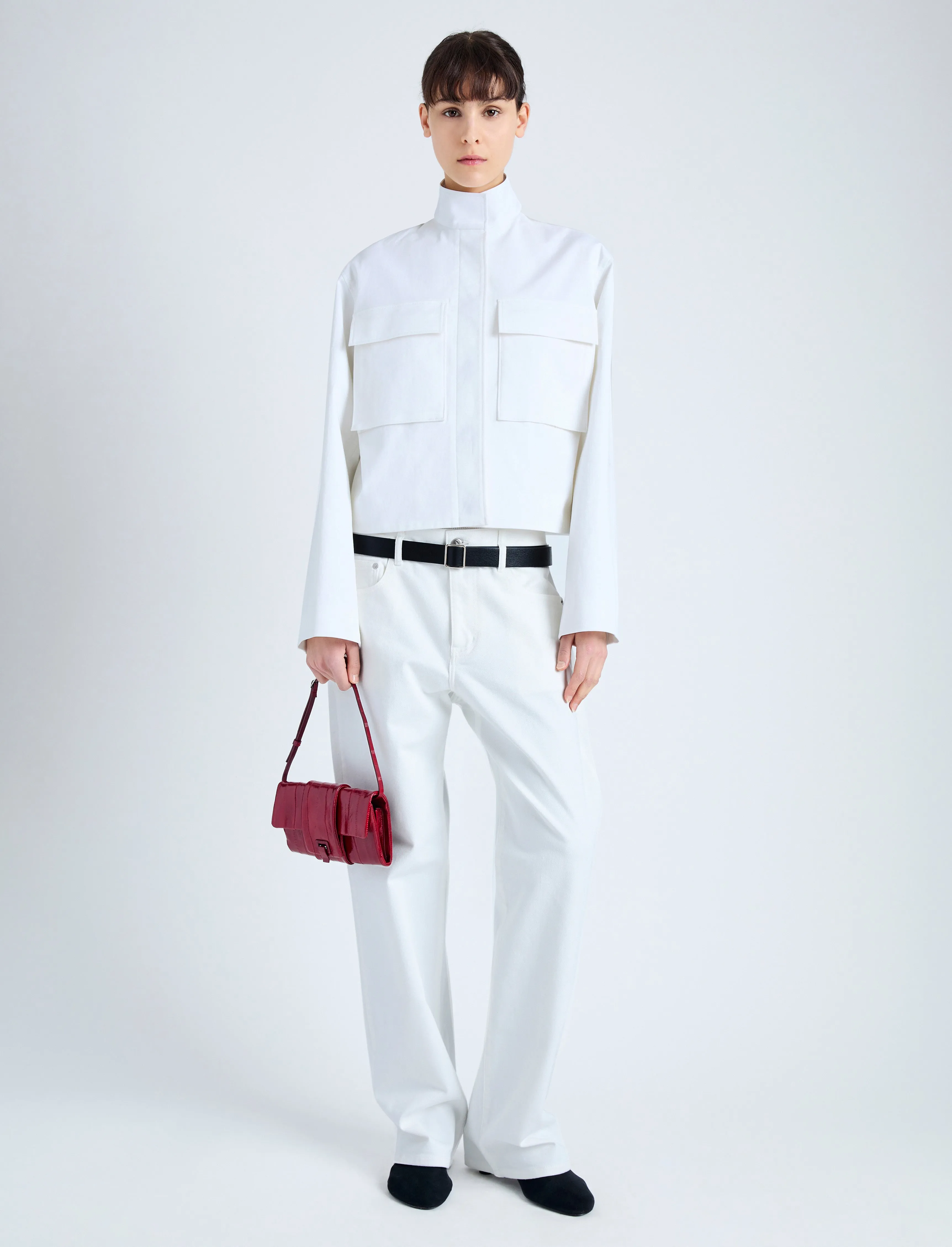 Dylan Jacket in Organic Cotton Twill sold by Proenza Schouler product image thumbnail 3