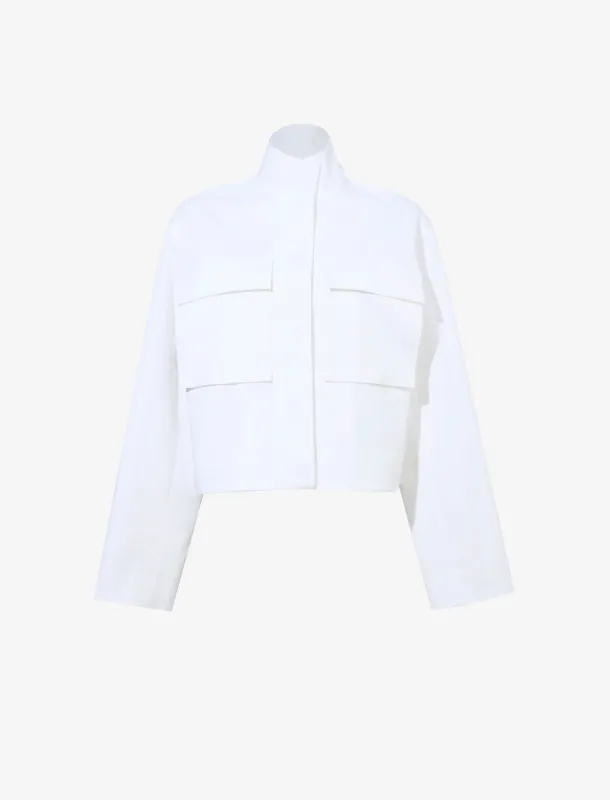 Dylan Jacket in Organic Cotton Twill made by Proenza Schouler