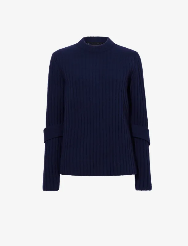 Verona Sweater in Midweight Cashmere Rib sold by Proenza Schouler
