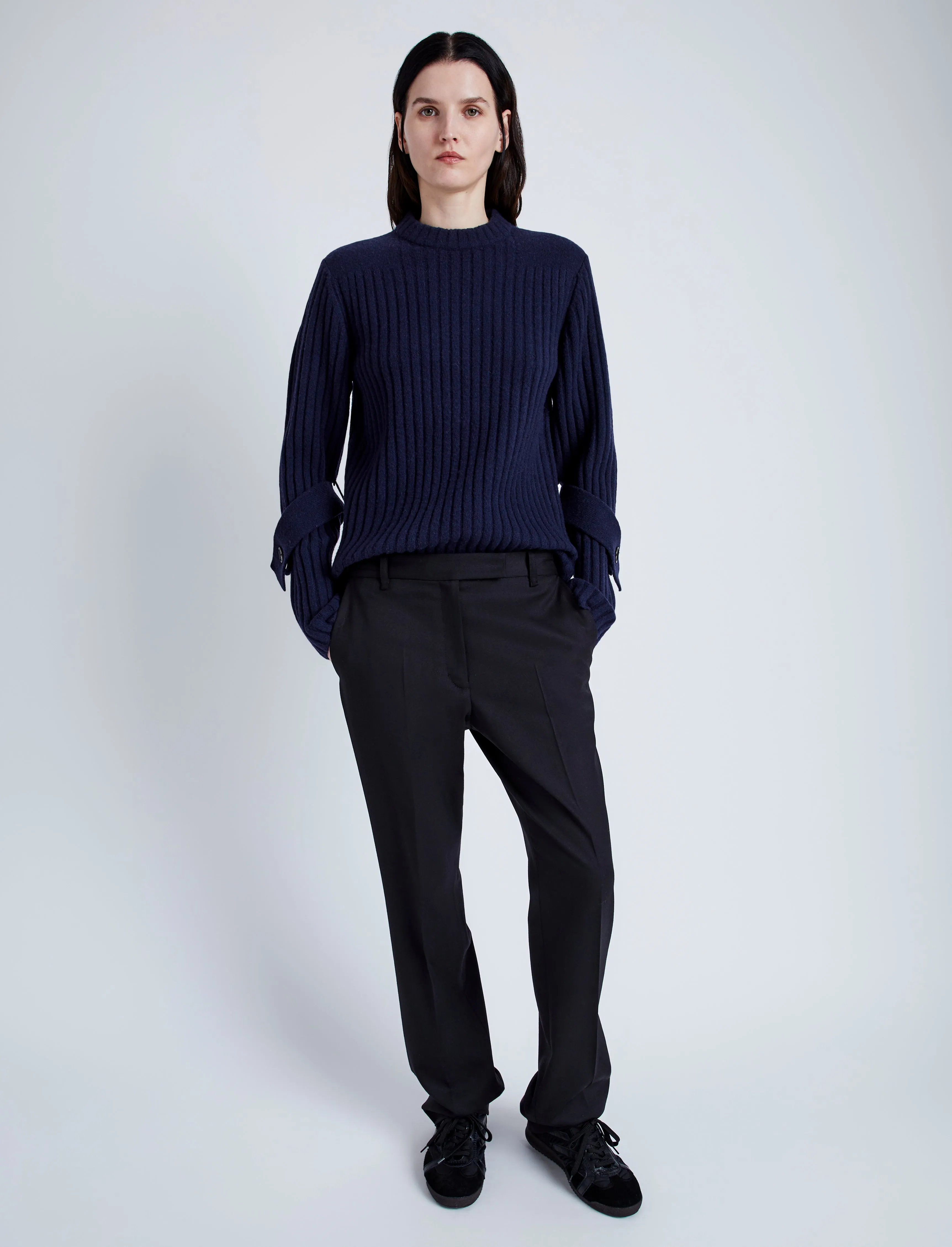 Verona Sweater in Midweight Cashmere Rib sold by Proenza Schouler product image thumbnail 3