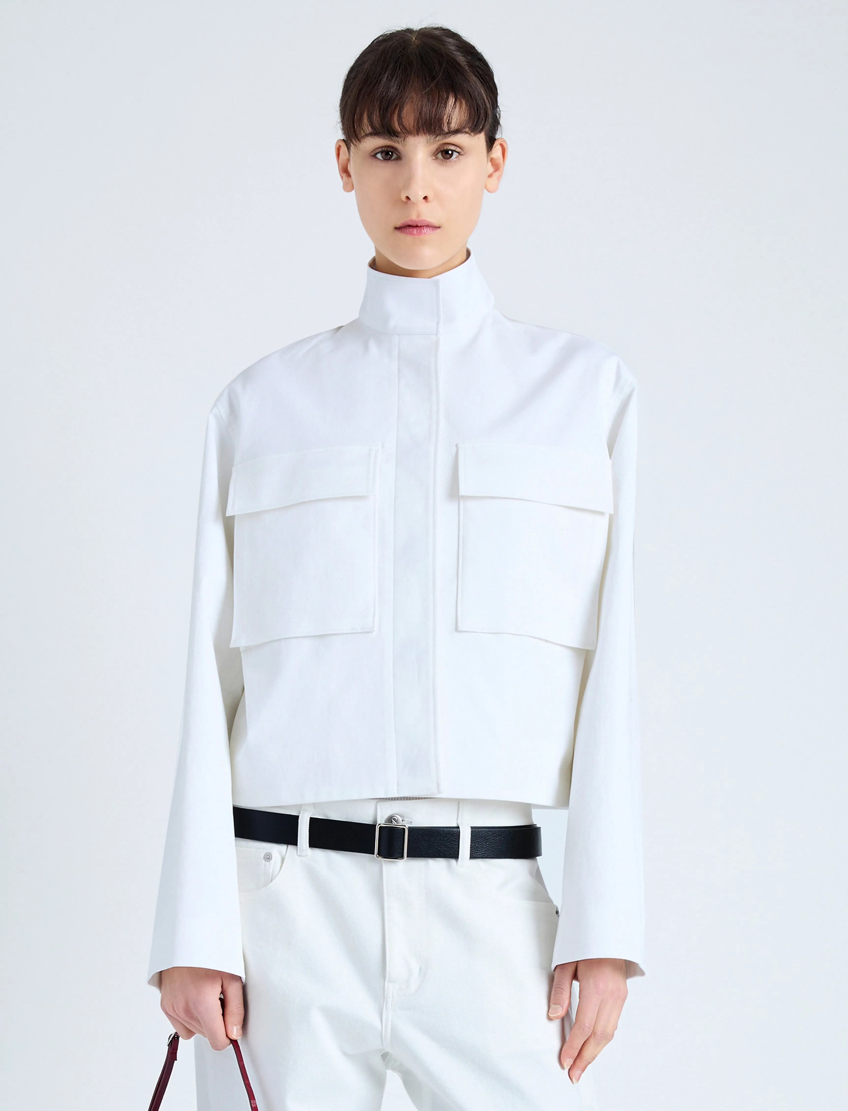 Dylan Jacket in Organic Cotton Twill sold by Proenza Schouler product image thumbnail 2