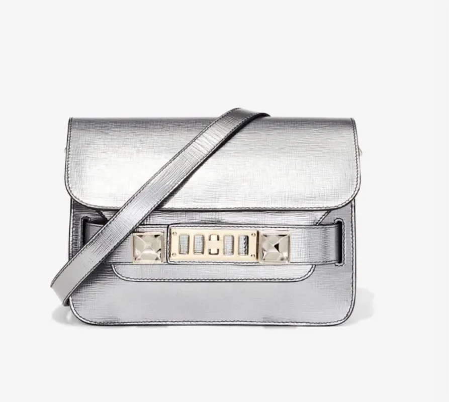 PS11 Mini Classic Bag - SILVER sold by Proenza Schouler