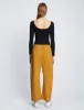 Solid Cotton Linen Easy Pants sold by Proenza Schouler
