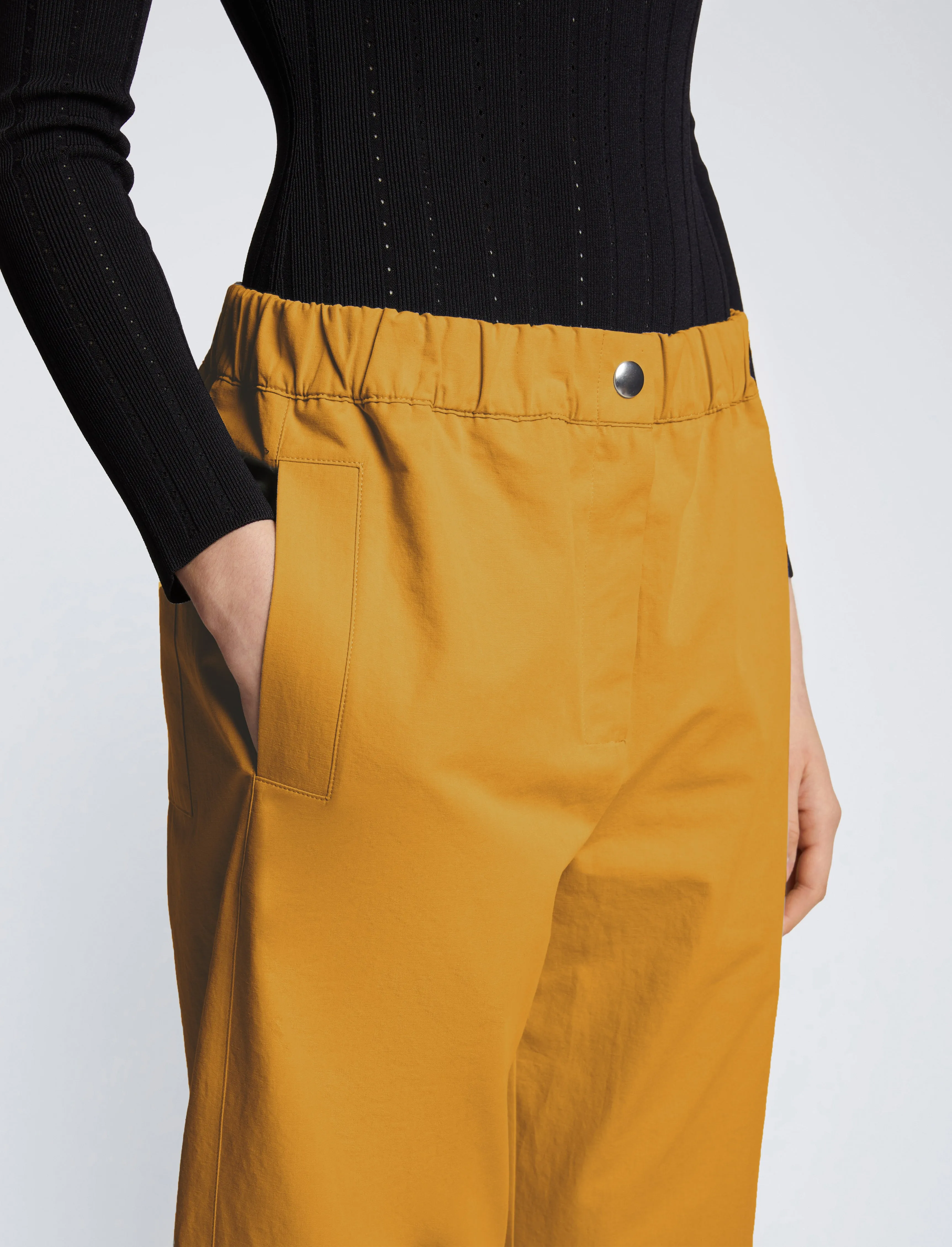 Solid Cotton Linen Easy Pants sold by Proenza Schouler product image thumbnail 5