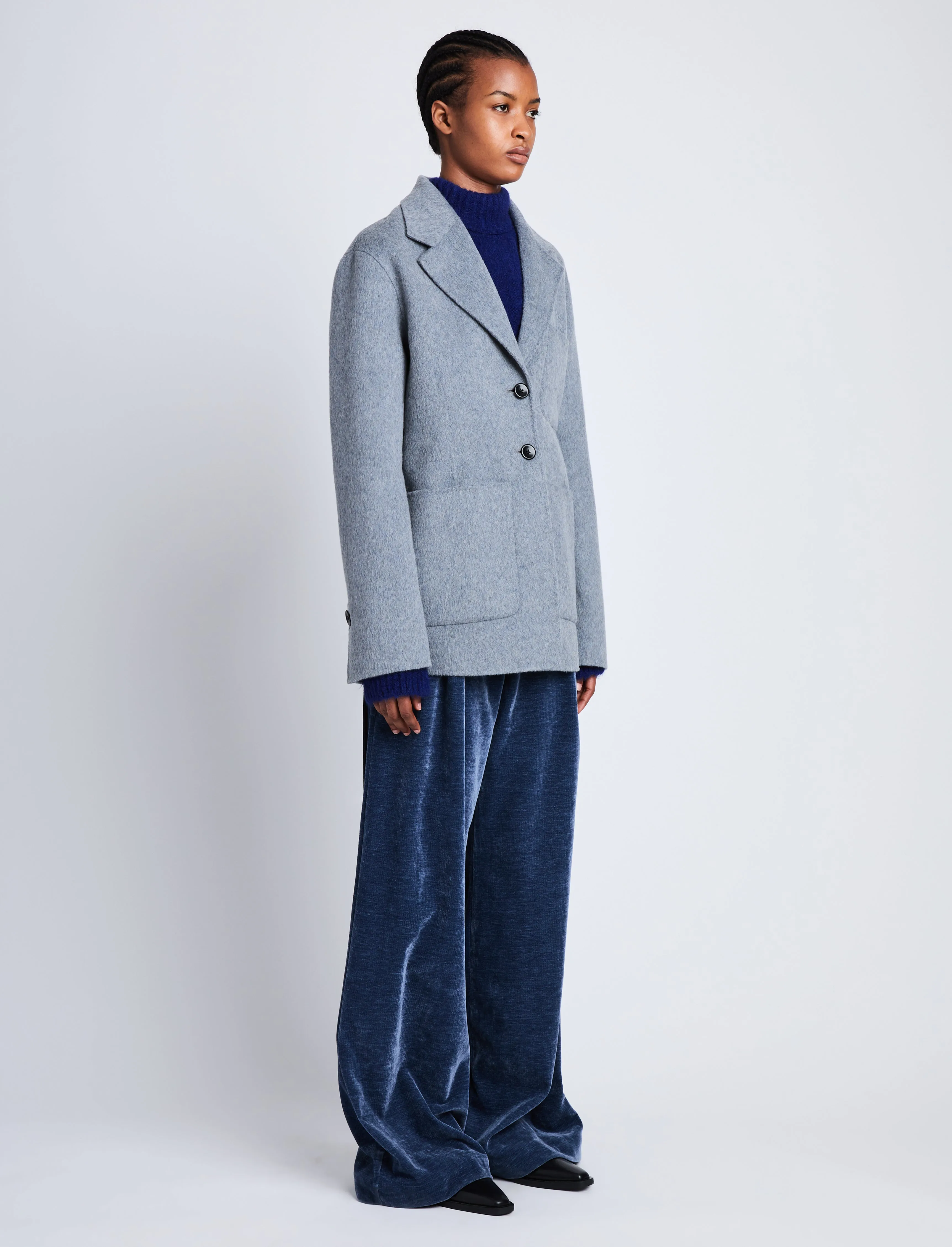 Amalia Jacket in Double Face Wool sold by Proenza Schouler product image thumbnail 4