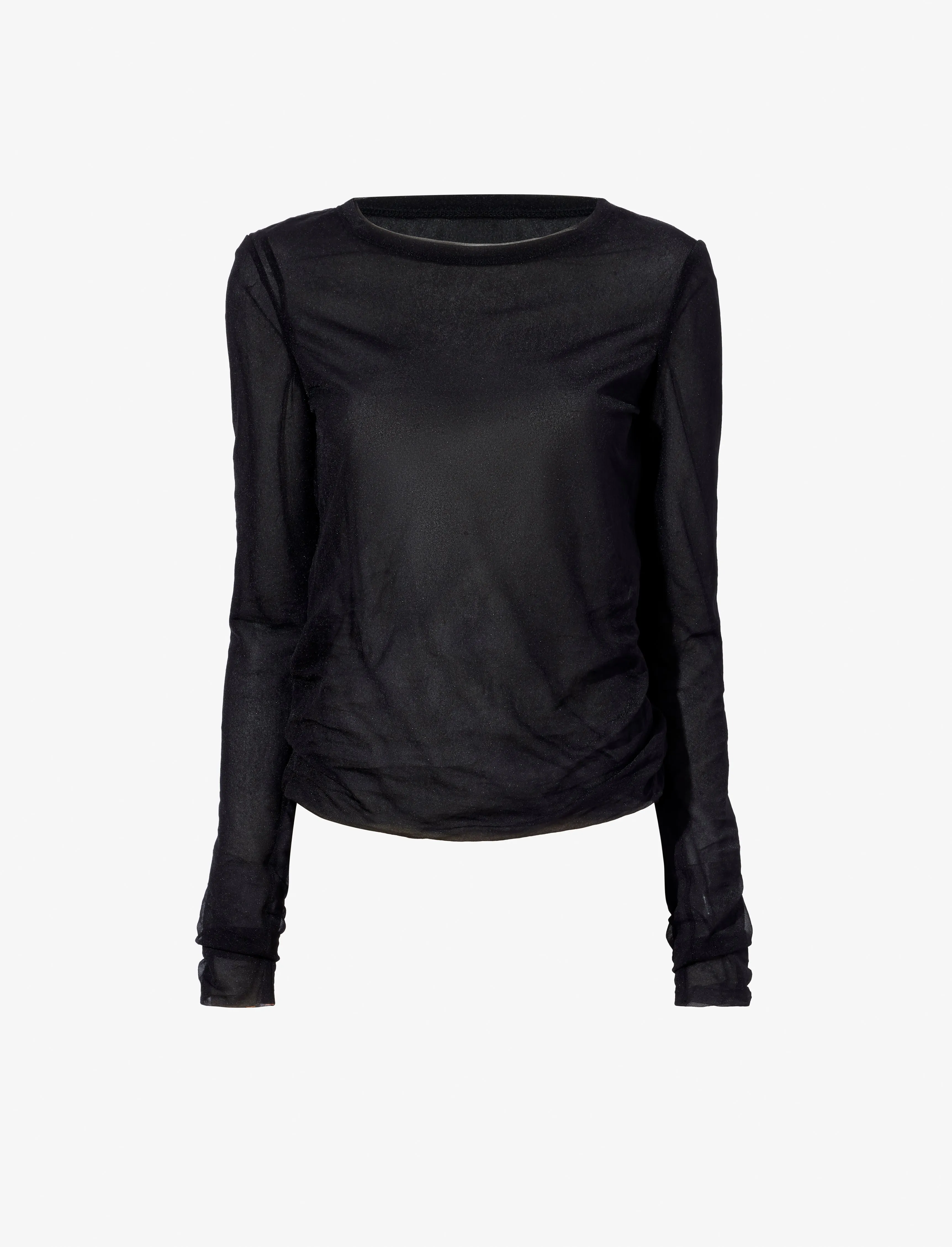 Dara Layered Top in Technical Nylon Jersey sold by Proenza Schouler