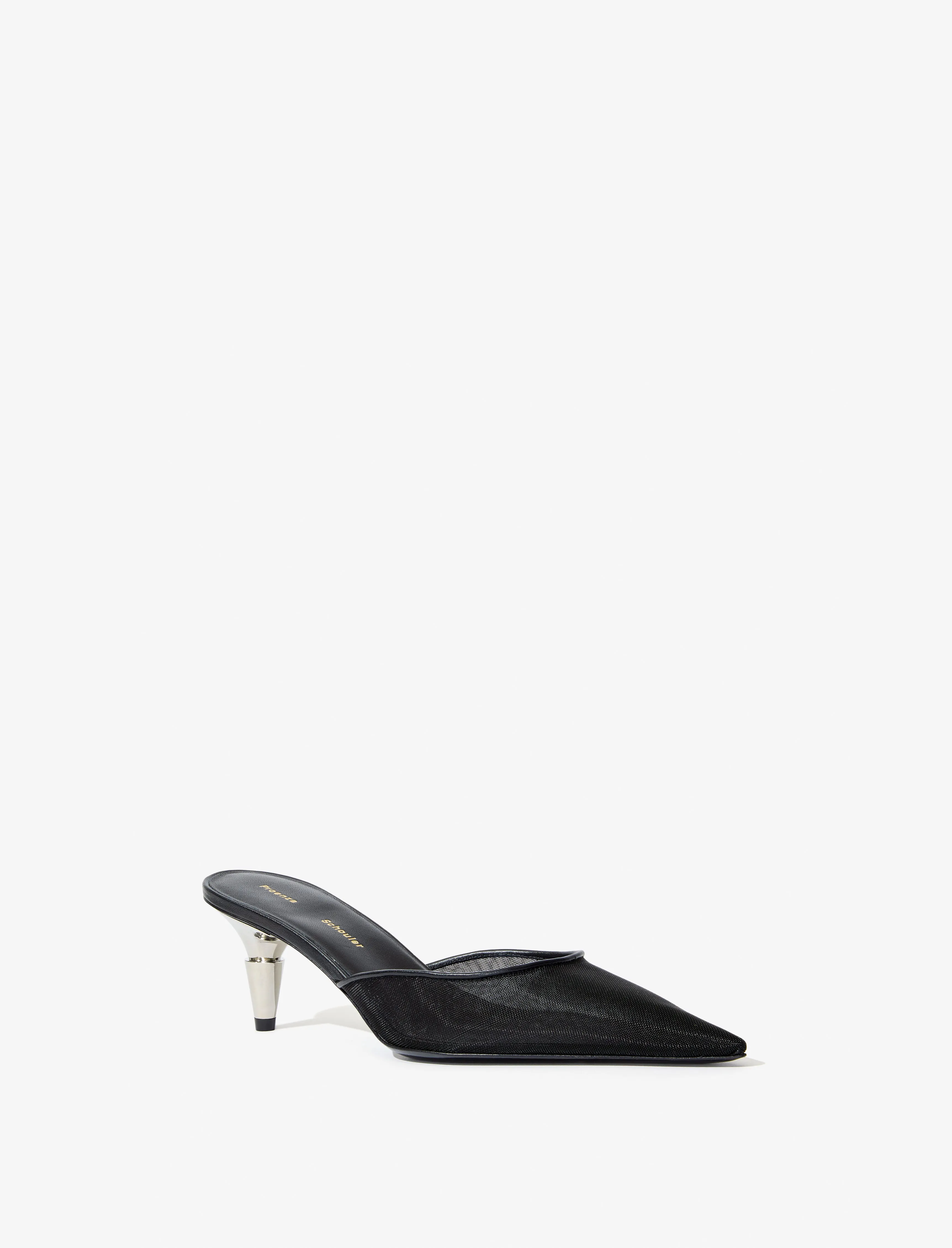 Spike Mules in Tulle Mesh sold by Proenza Schouler product image thumbnail 2