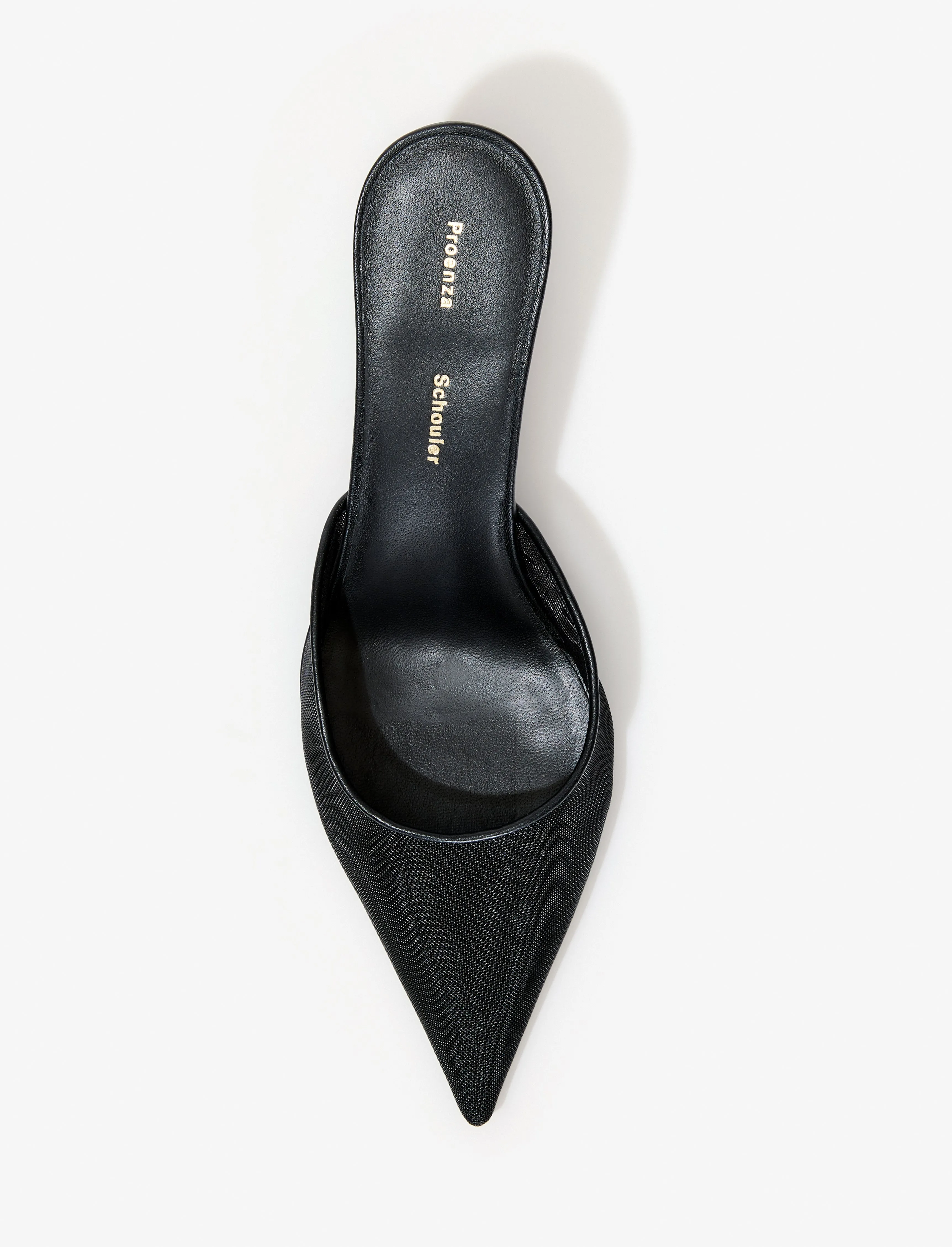 Spike Mules in Tulle Mesh sold by Proenza Schouler product image thumbnail 4