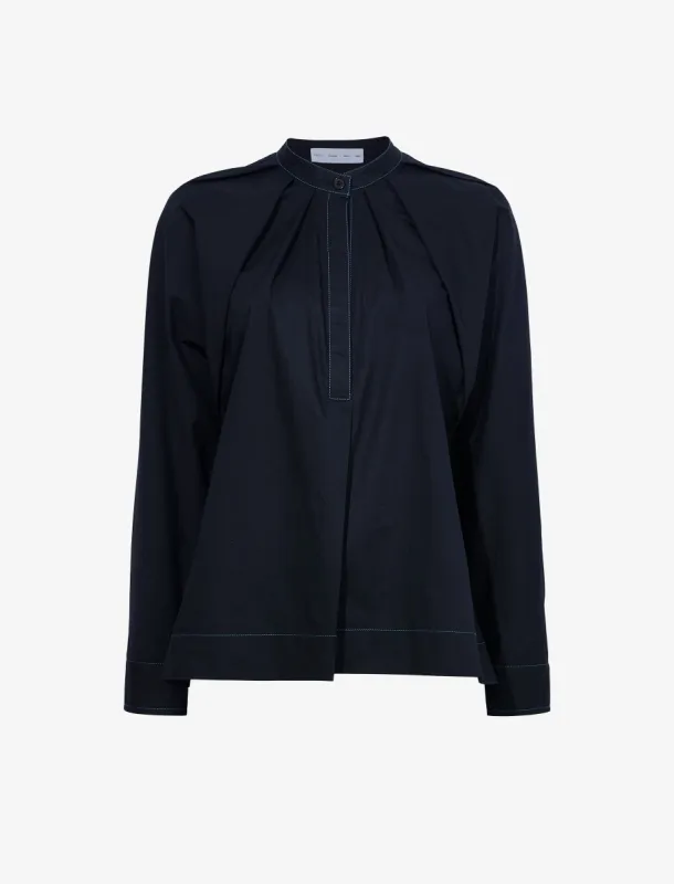 Carter Top in Tech Poplin made by Proenza Schouler