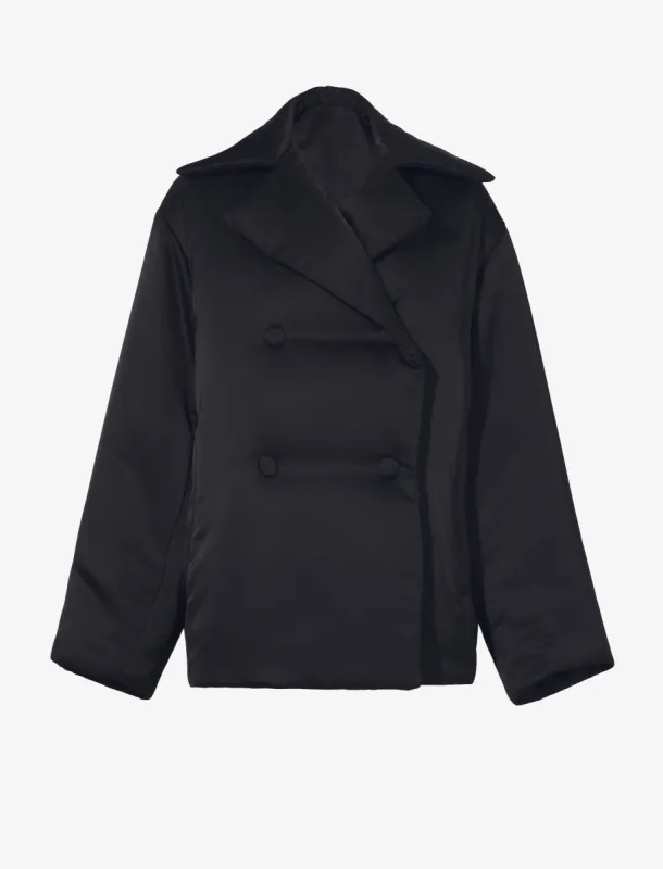 Waisted Satin Jacket sold by Proenza Schouler