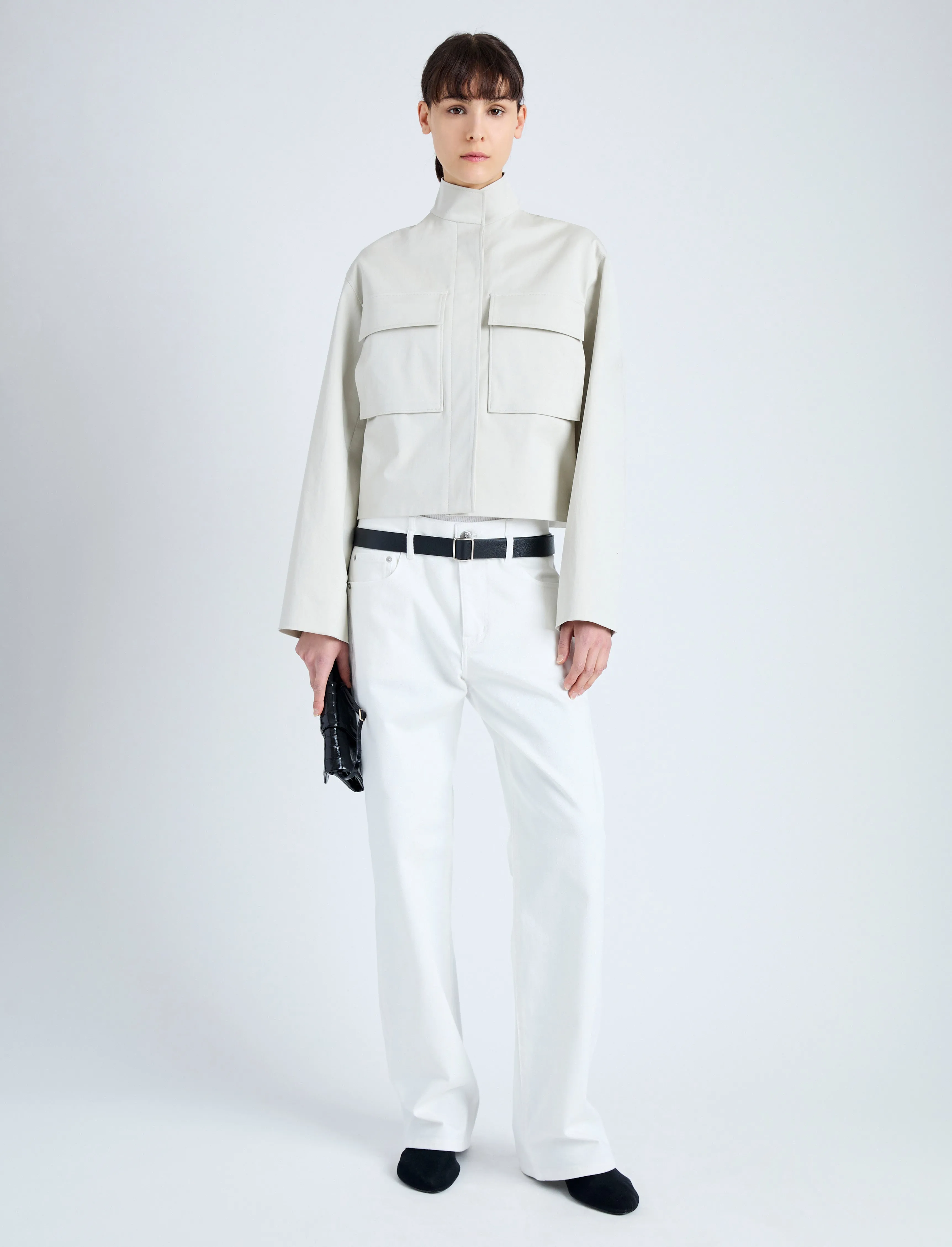 Dylan Jacket in Organic Cotton Twill sold by Proenza Schouler product image thumbnail 3