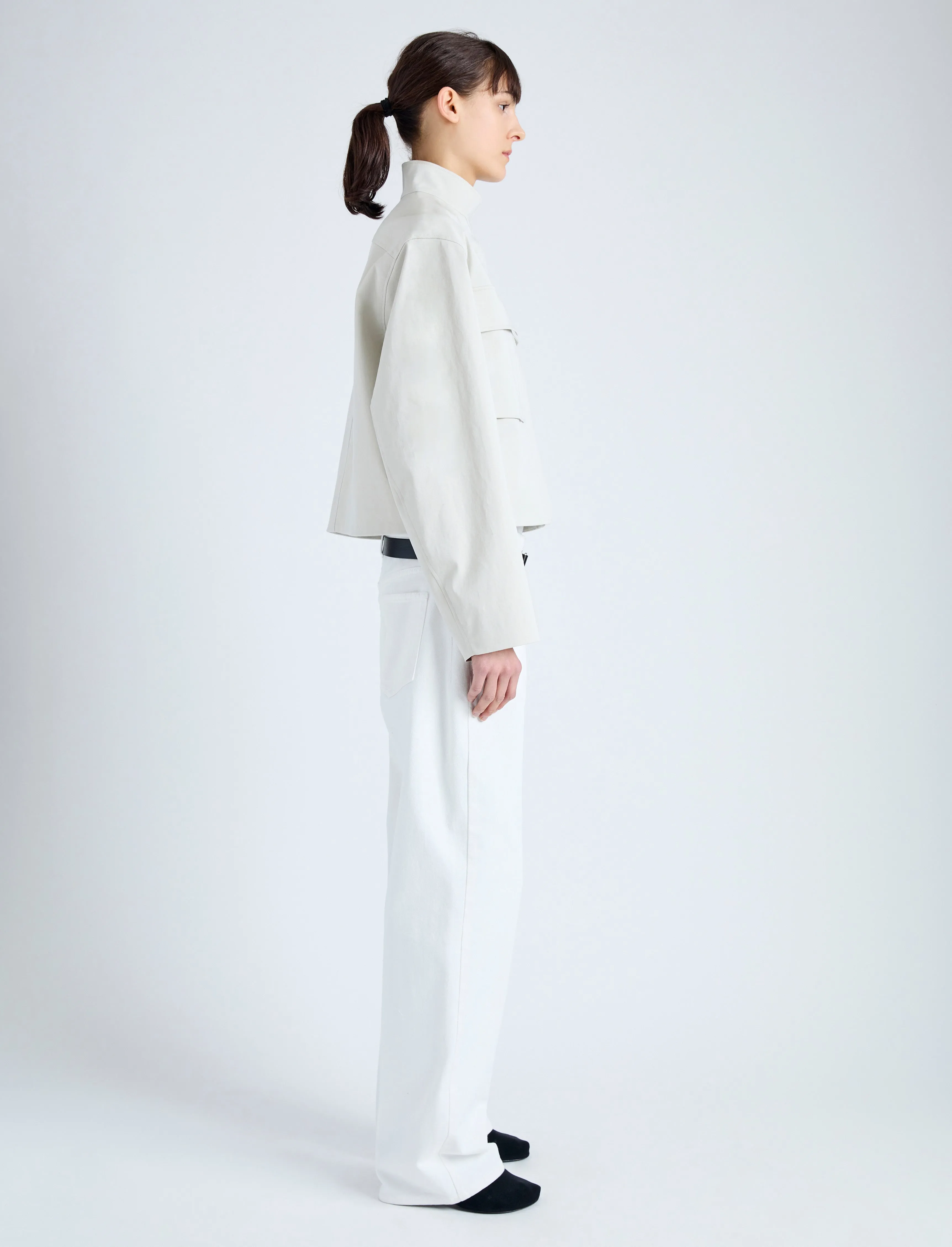 Dylan Jacket in Organic Cotton Twill sold by Proenza Schouler product image thumbnail 4