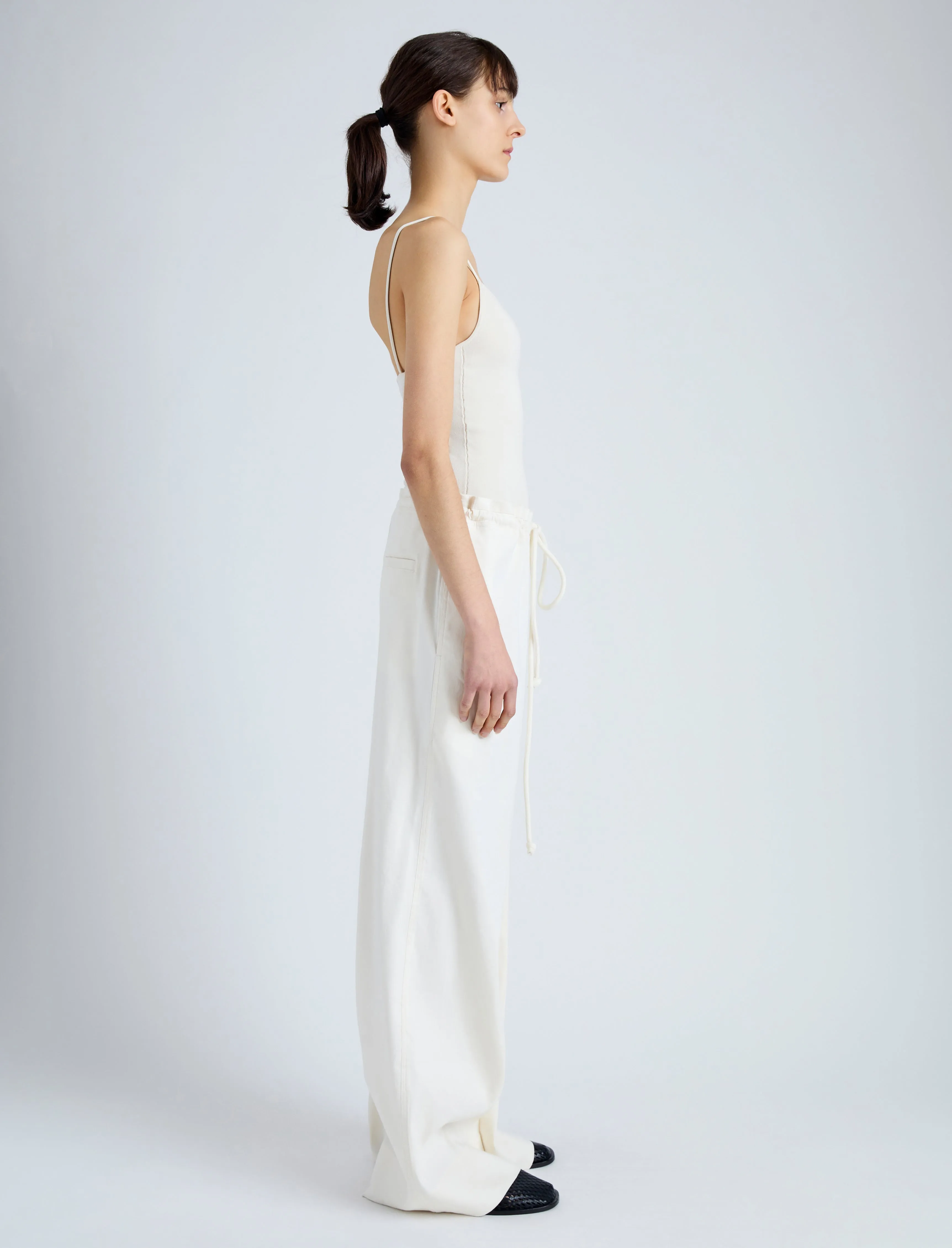 Serena Knit Bodysuit in Silk Viscose sold by Proenza Schouler product image thumbnail 4