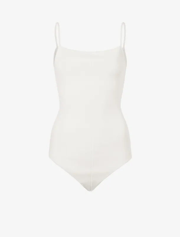 Serena Knit Bodysuit in Silk Viscose sold by Proenza Schouler
