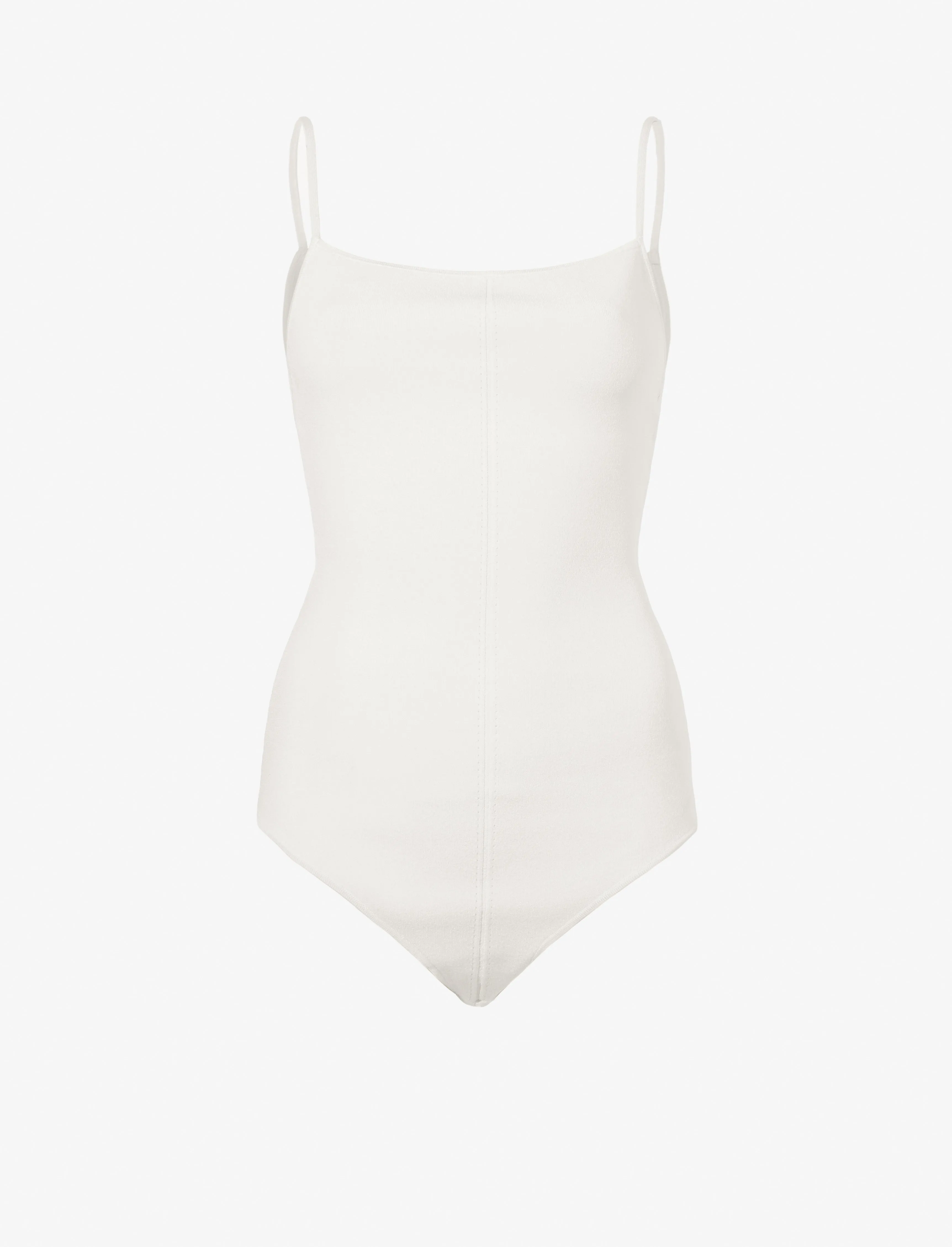 Serena Knit Bodysuit in Silk Viscose sold by Proenza Schouler