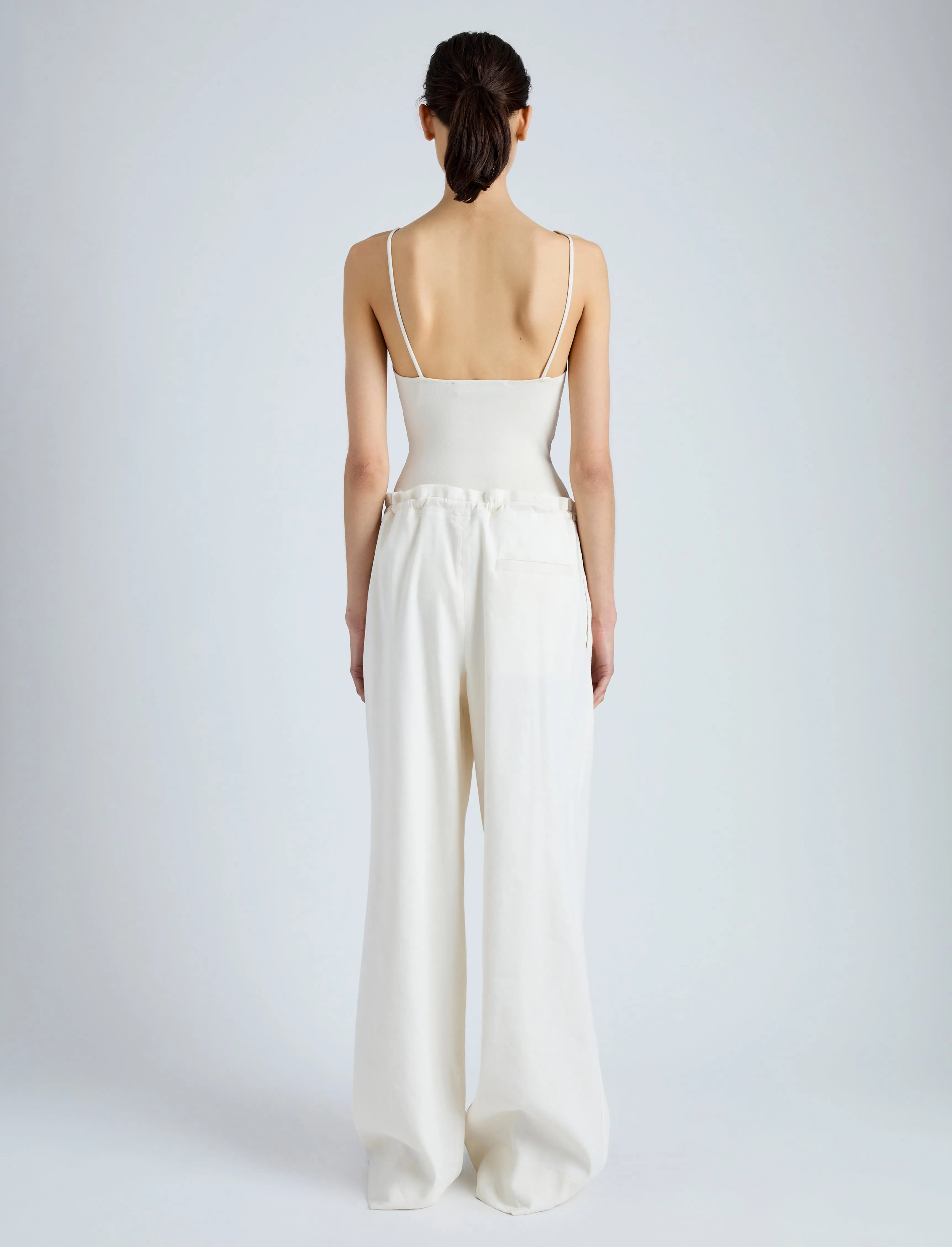 Serena Knit Bodysuit in Silk Viscose sold by Proenza Schouler product image thumbnail 5