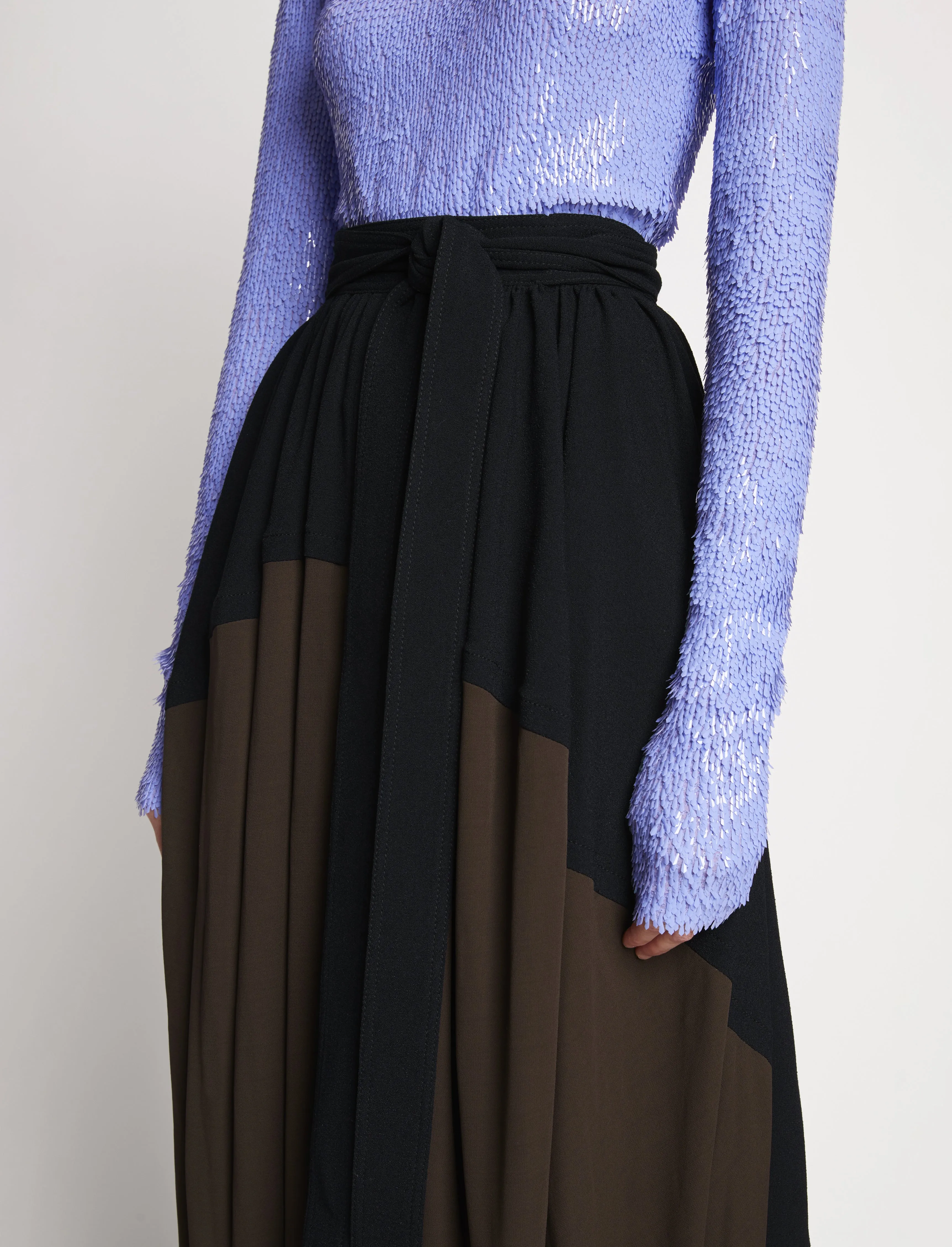 Crepe Jersey Skirt sold by Proenza Schouler product image thumbnail 5