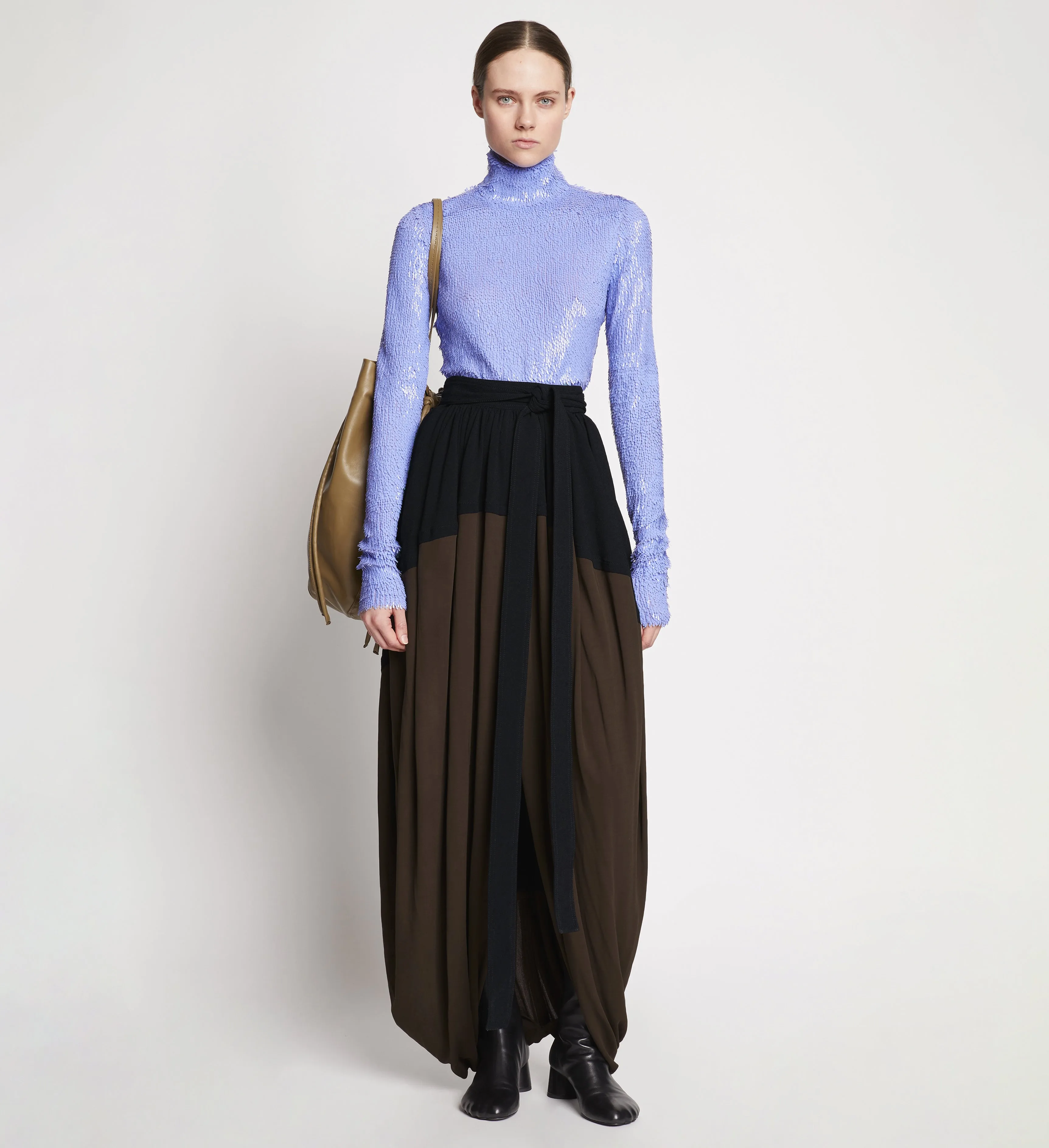 Crepe Jersey Skirt sold by Proenza Schouler product image thumbnail 2