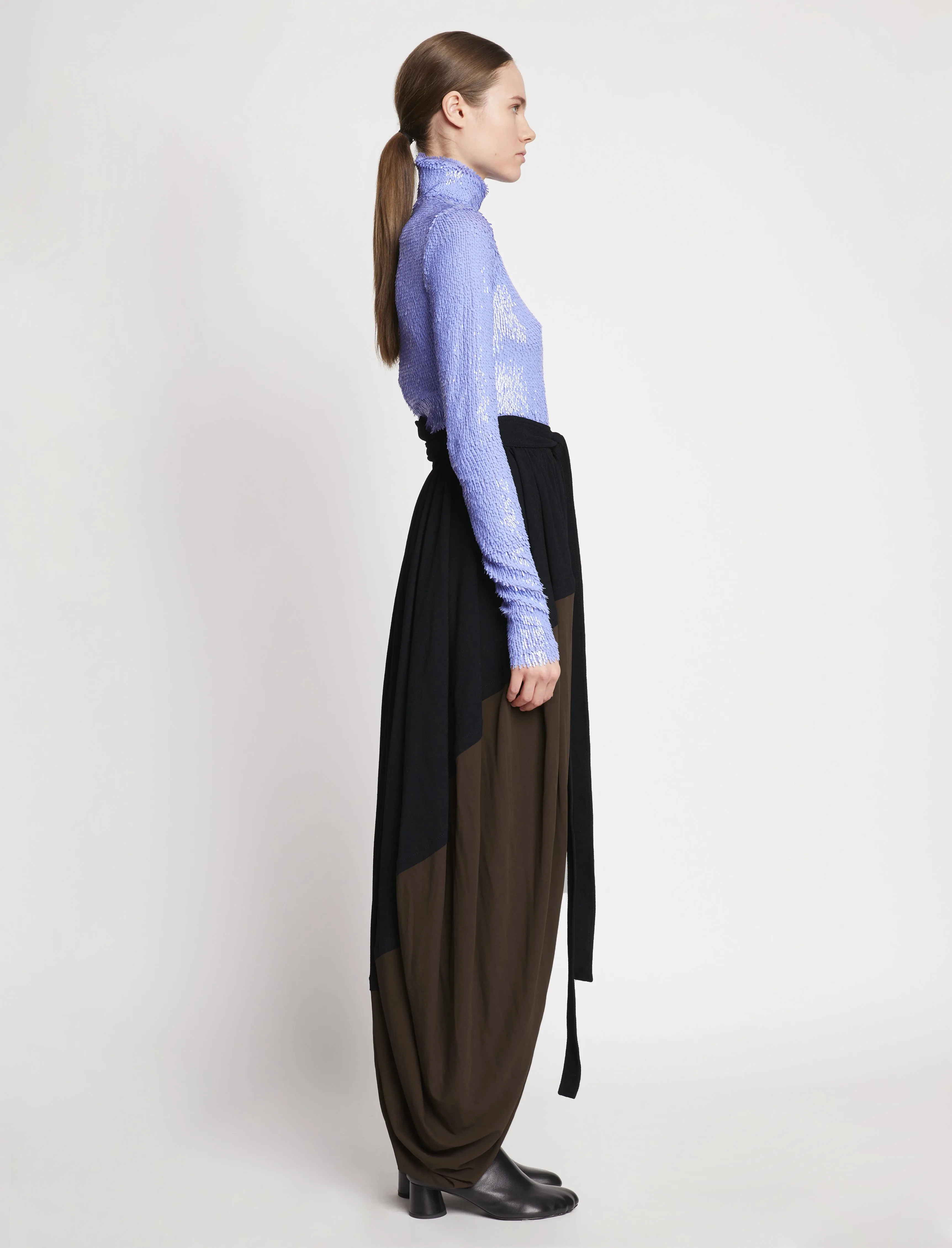 Crepe Jersey Skirt sold by Proenza Schouler product image thumbnail 3