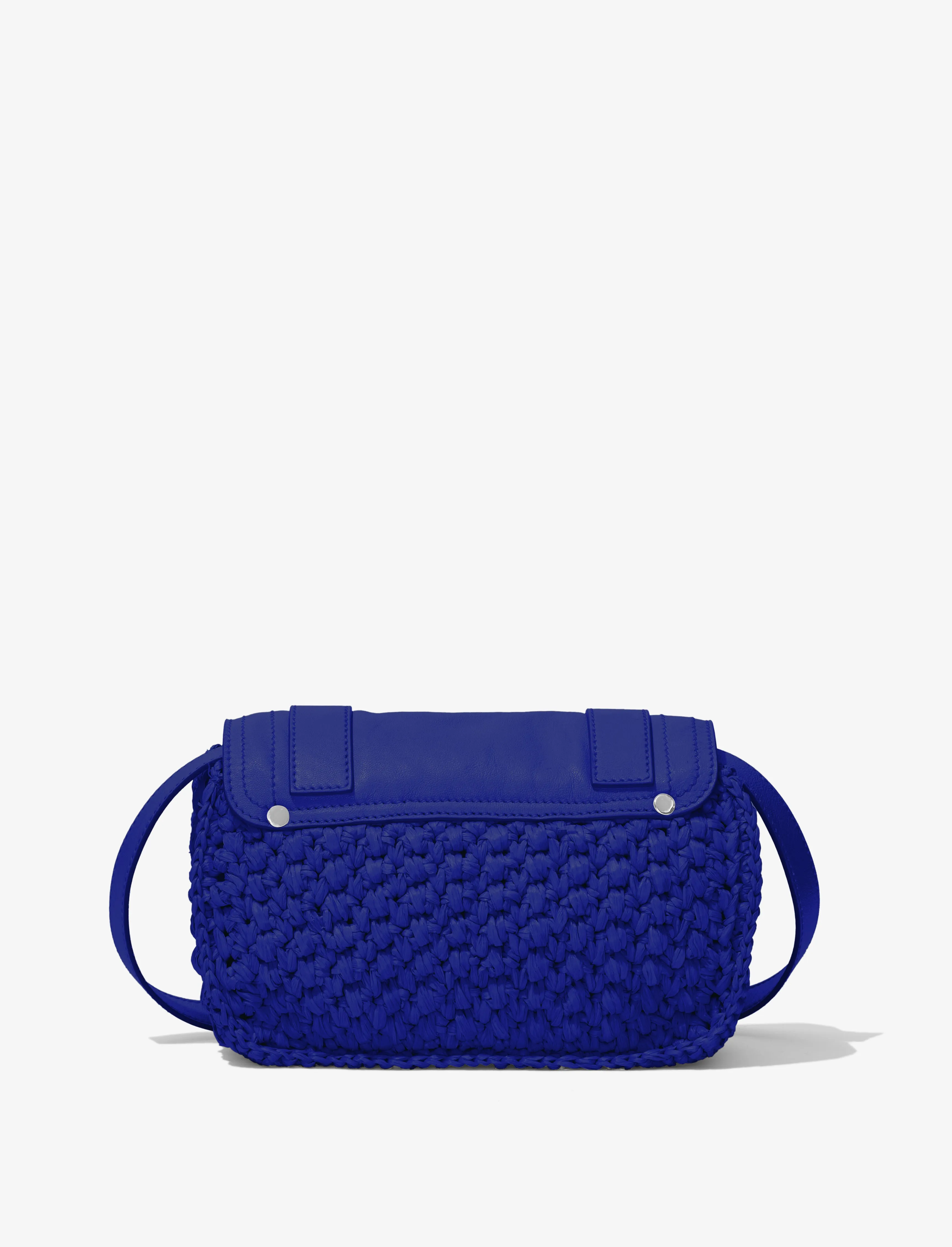 PS1 Mini Crossbody Bag in Raffia sold by Proenza Schouler product image thumbnail 4