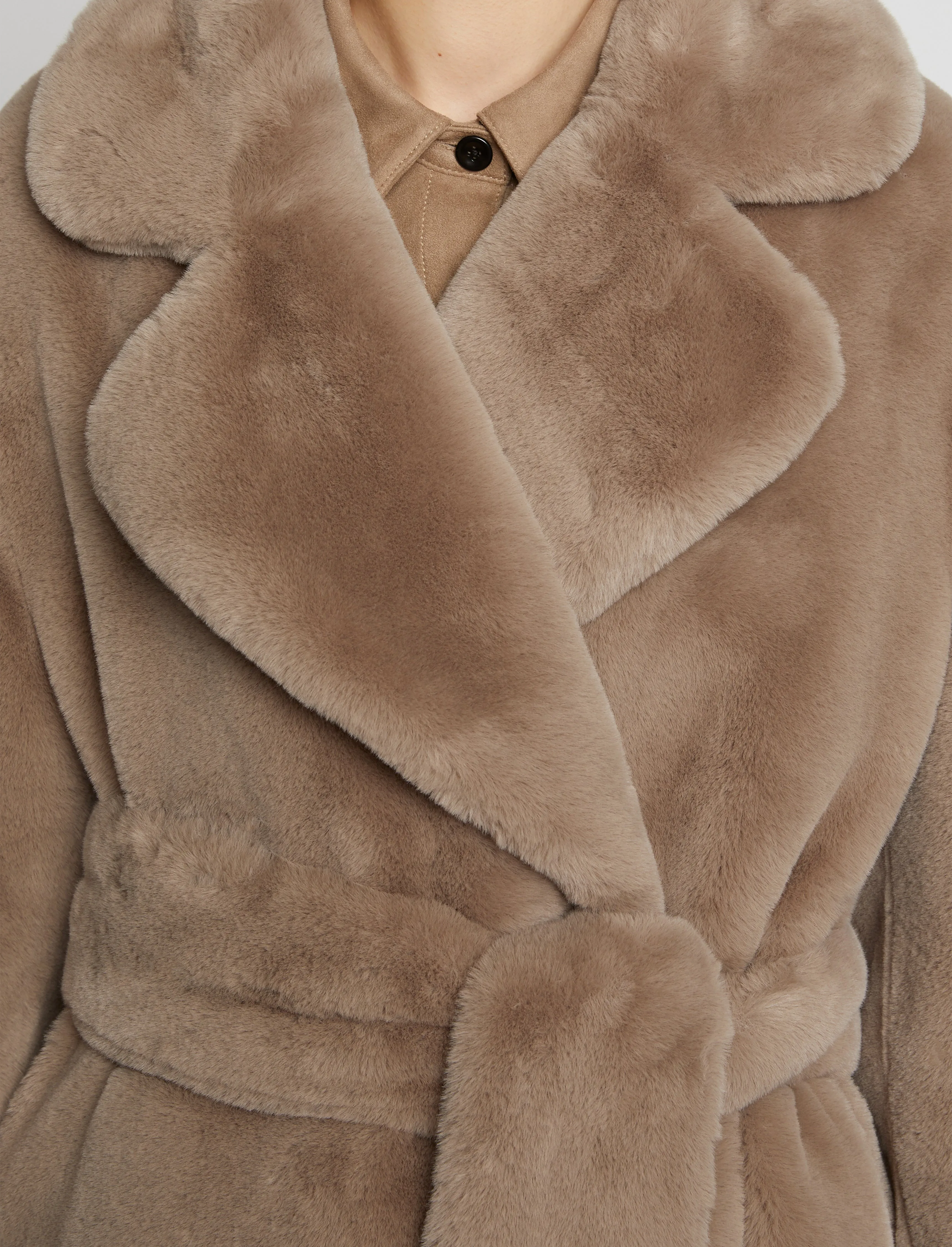 Faux Fur Belted Coat sold by Proenza Schouler product image thumbnail 5