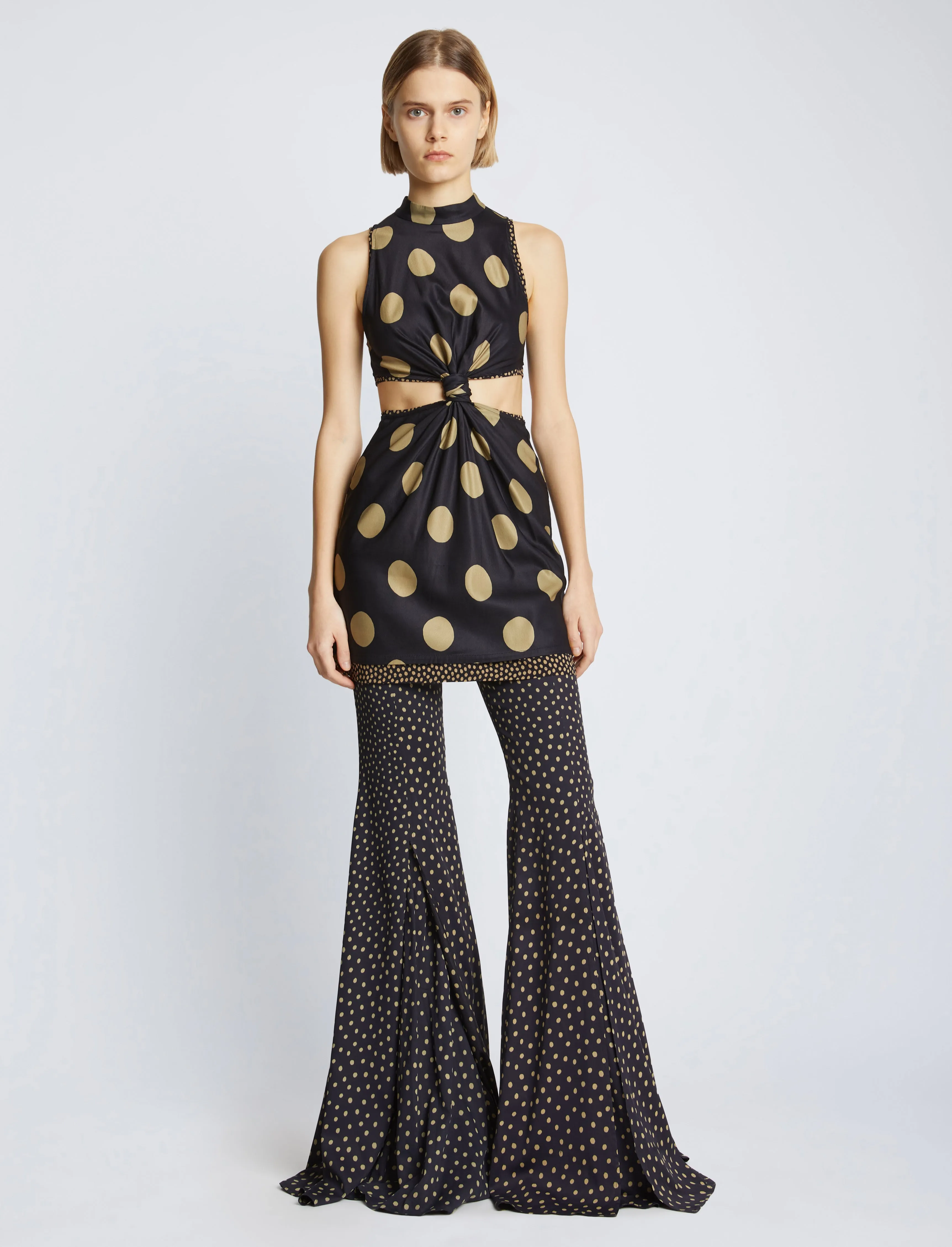 Printed Dot Cady Top sold by Proenza Schouler product image thumbnail 3