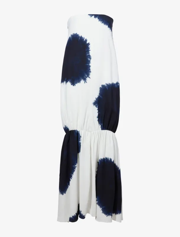 Margot Dress In Printed Viscose Crepe made by Proenza Schouler