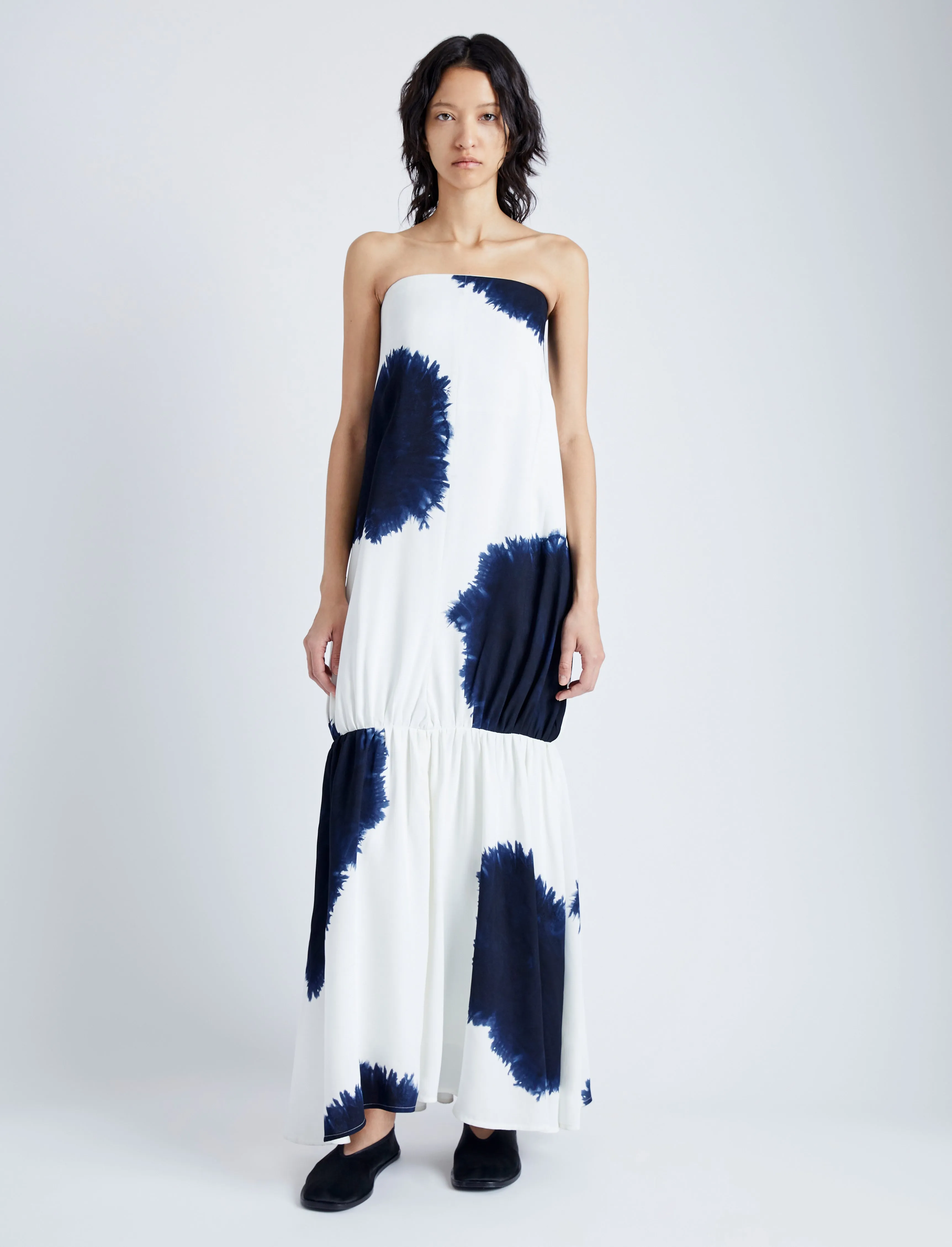 Margot Dress In Printed Viscose Crepe sold by Proenza Schouler product image thumbnail 2