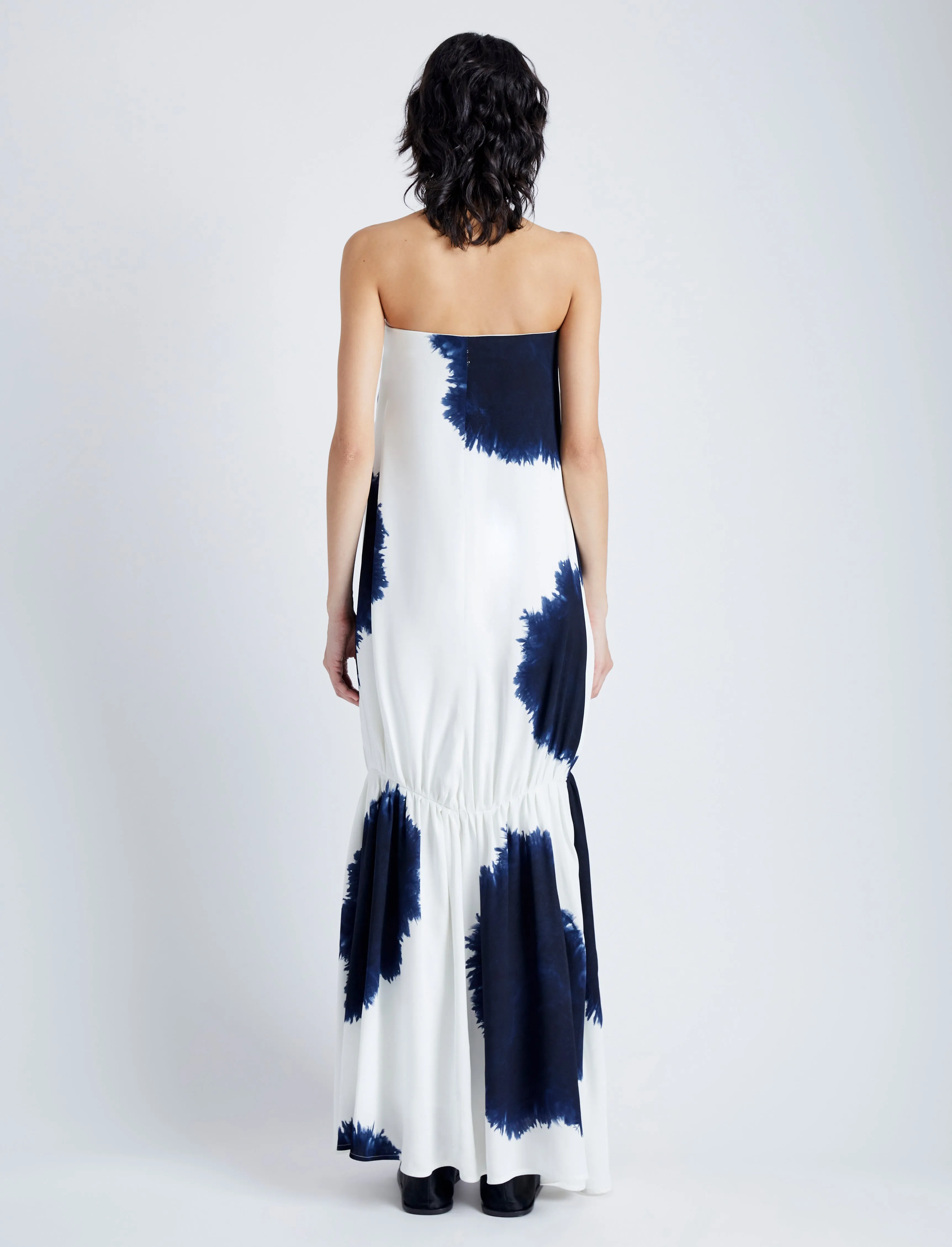 Margot Dress In Printed Viscose Crepe sold by Proenza Schouler product image thumbnail 4