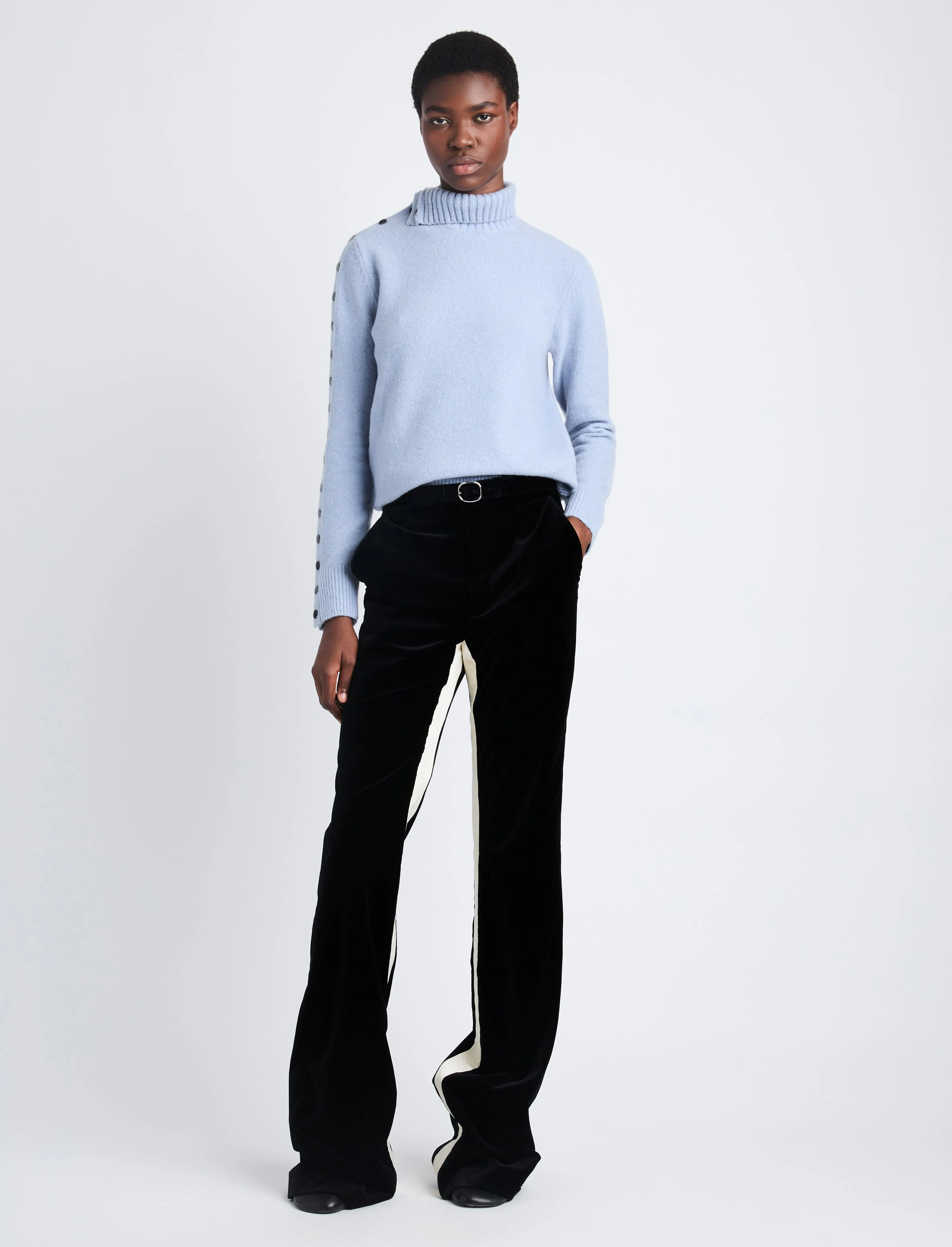 Camilla Sweater in Lofty Eco Cashmere sold by Proenza Schouler product image thumbnail 3