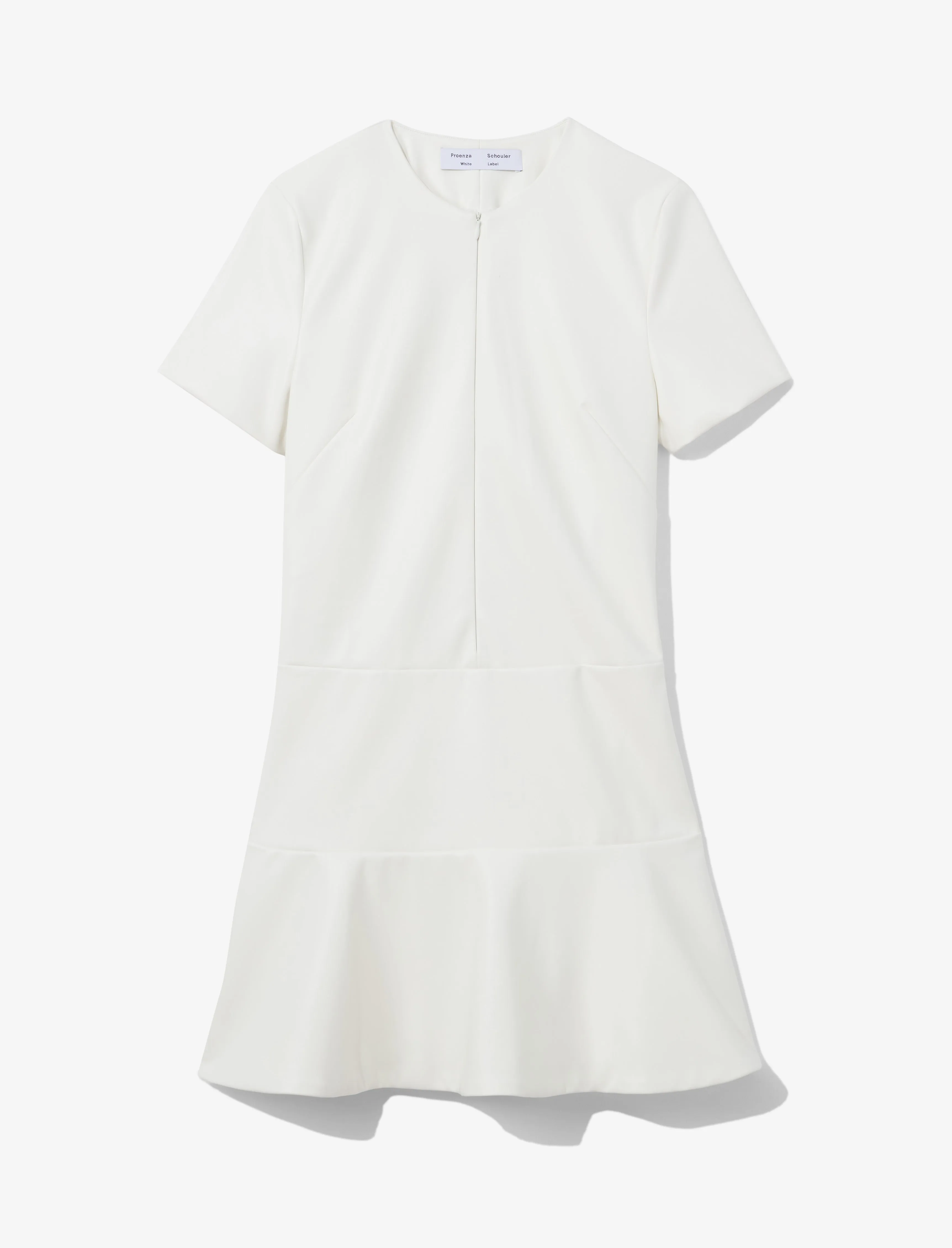 Faux Leather Ruffle Mini Dress sold by Proenza Schouler