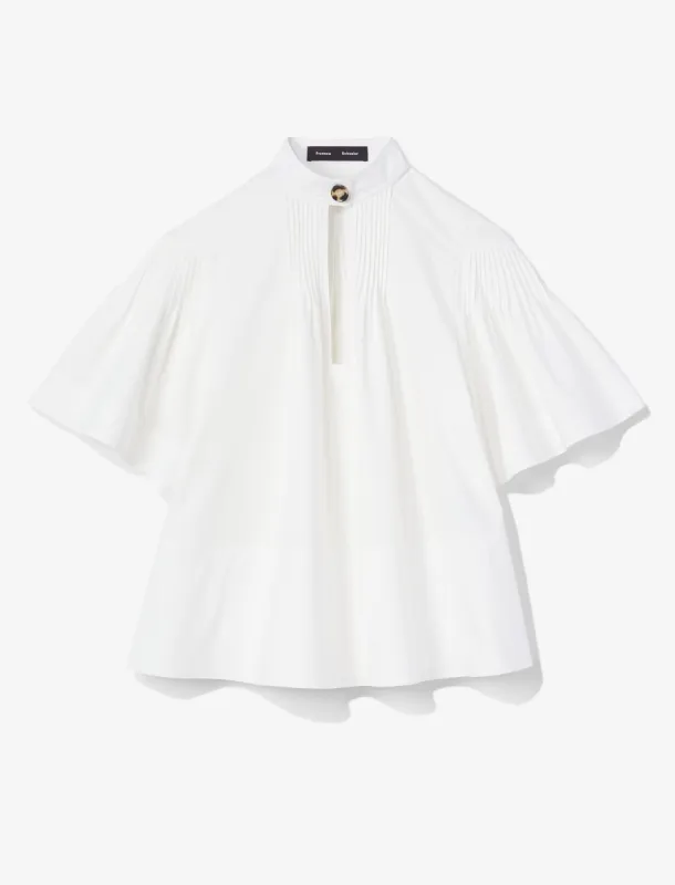 Poplin Pintuck Top sold by Proenza Schouler