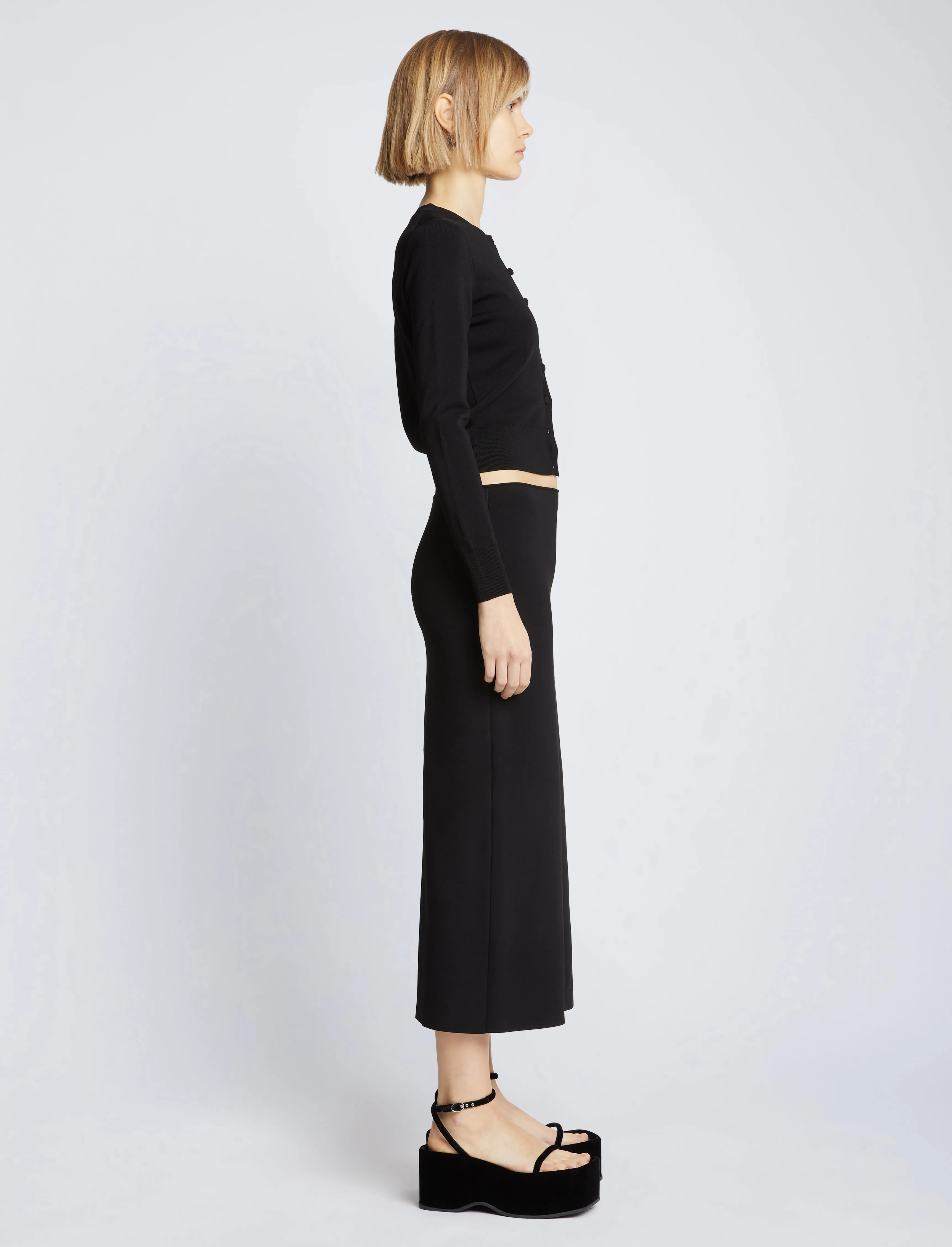 Silk Viscose Knit Skirt sold by Proenza Schouler product image thumbnail 3