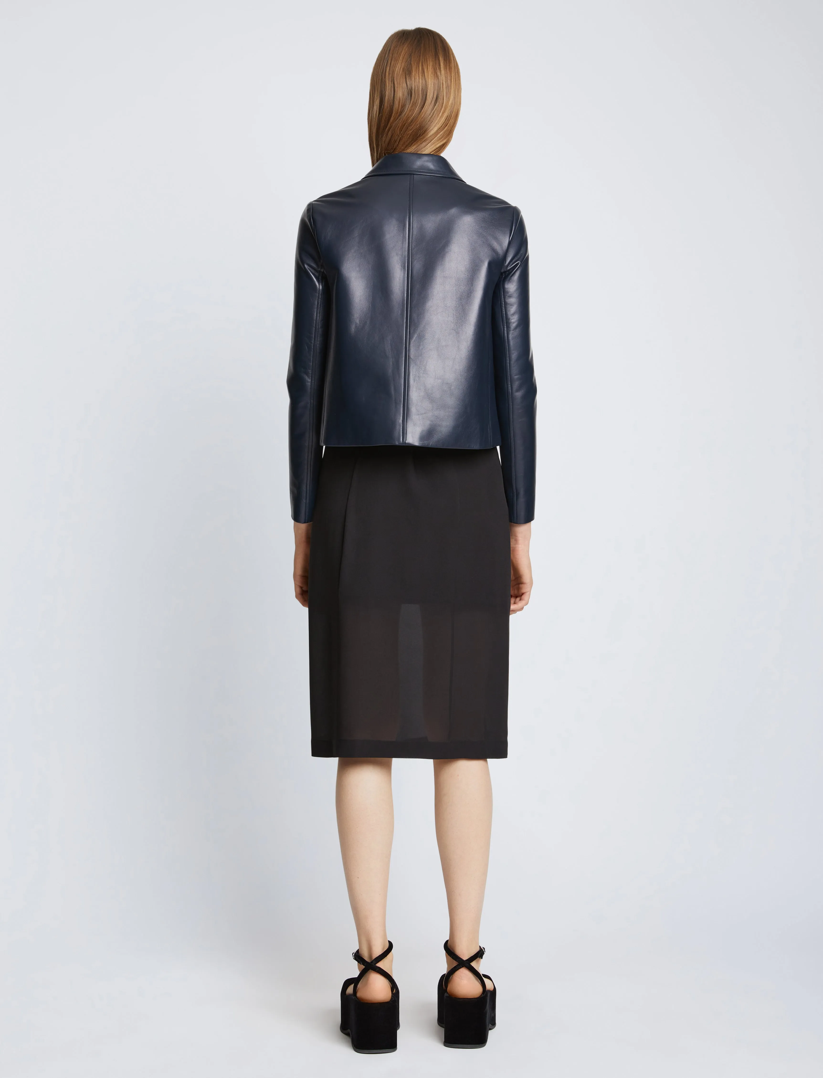 Glossy Leather Jacket sold by Proenza Schouler product image thumbnail 5