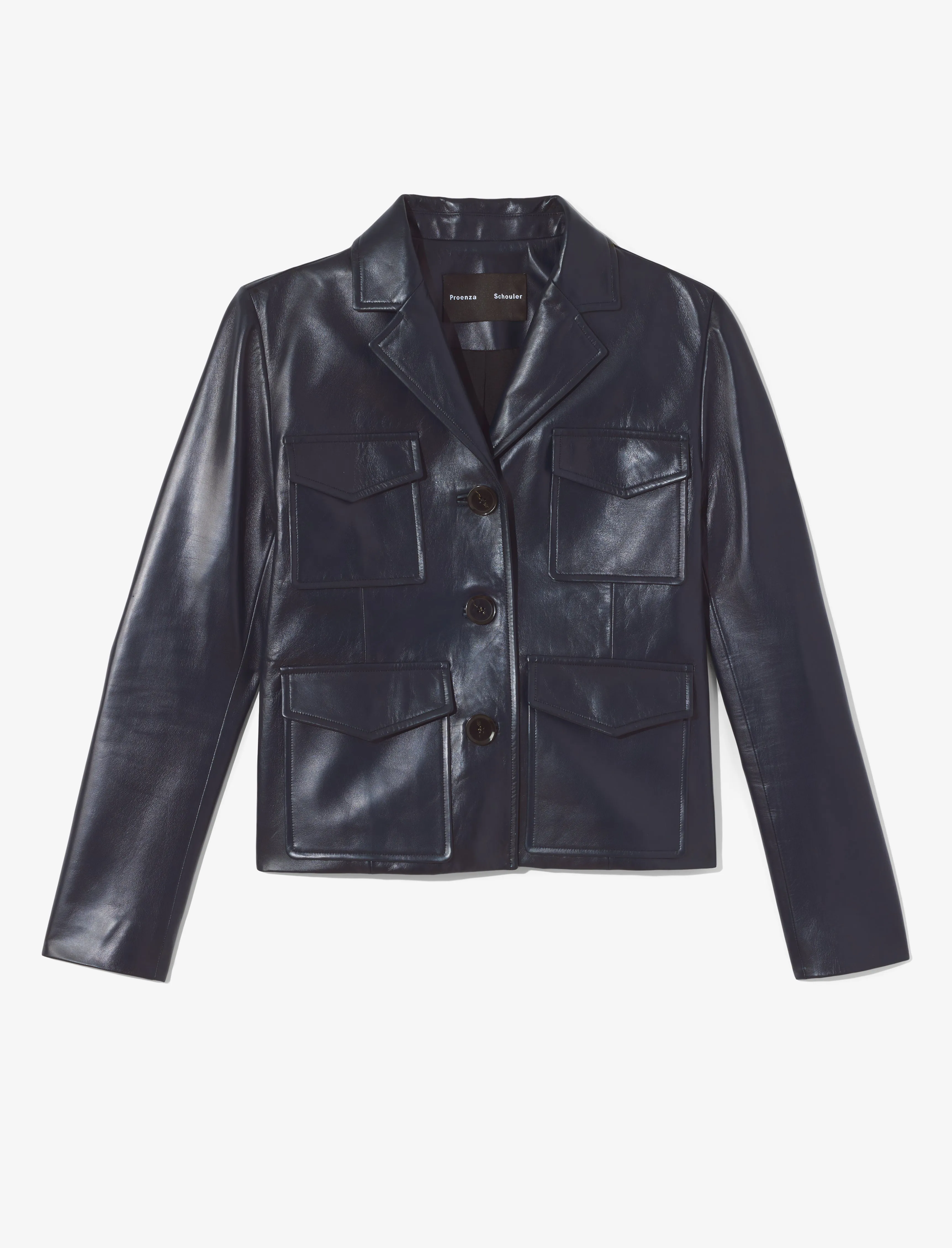 Glossy Leather Jacket sold by Proenza Schouler