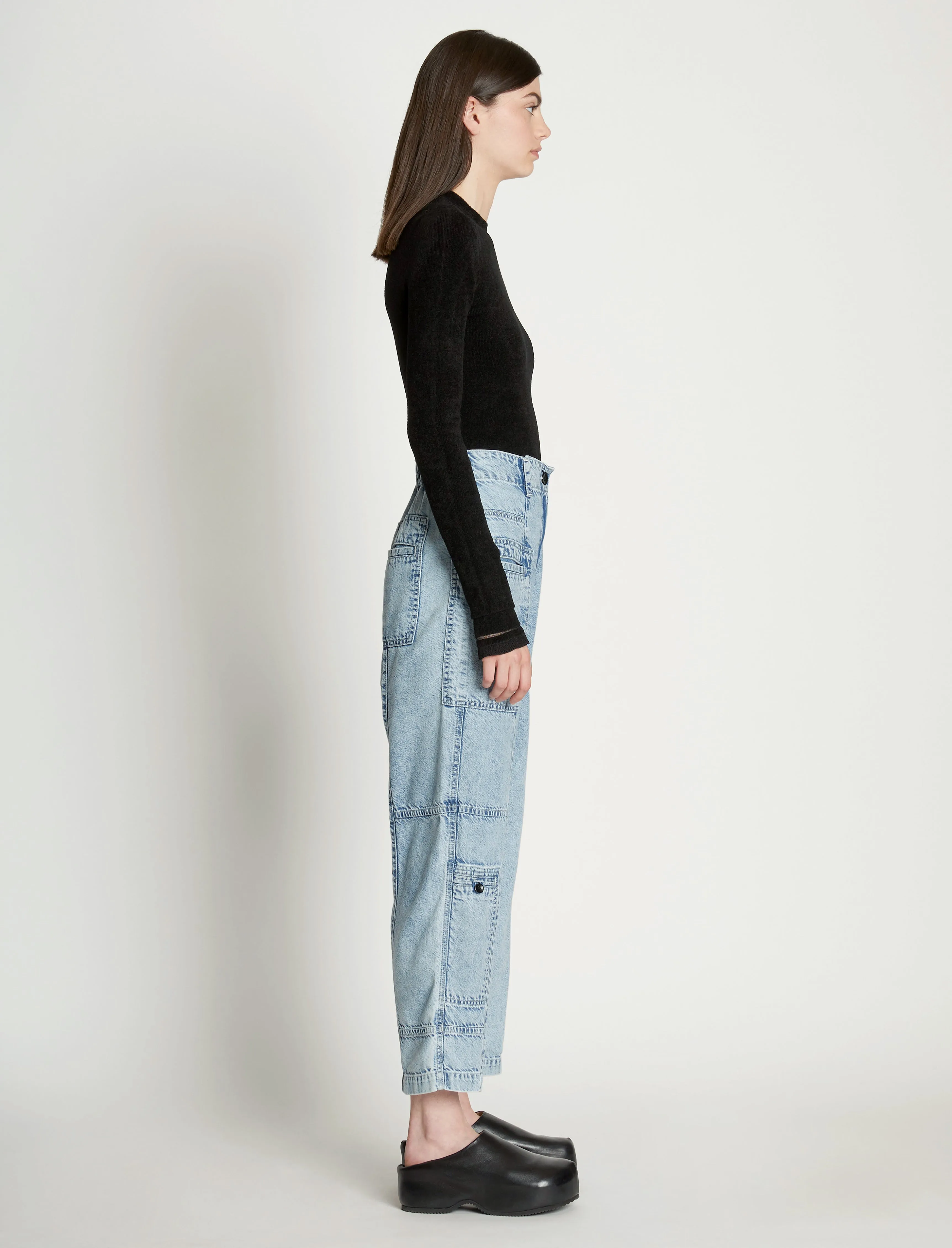 Chambray Pocket Pant sold by Proenza Schouler product image thumbnail 3