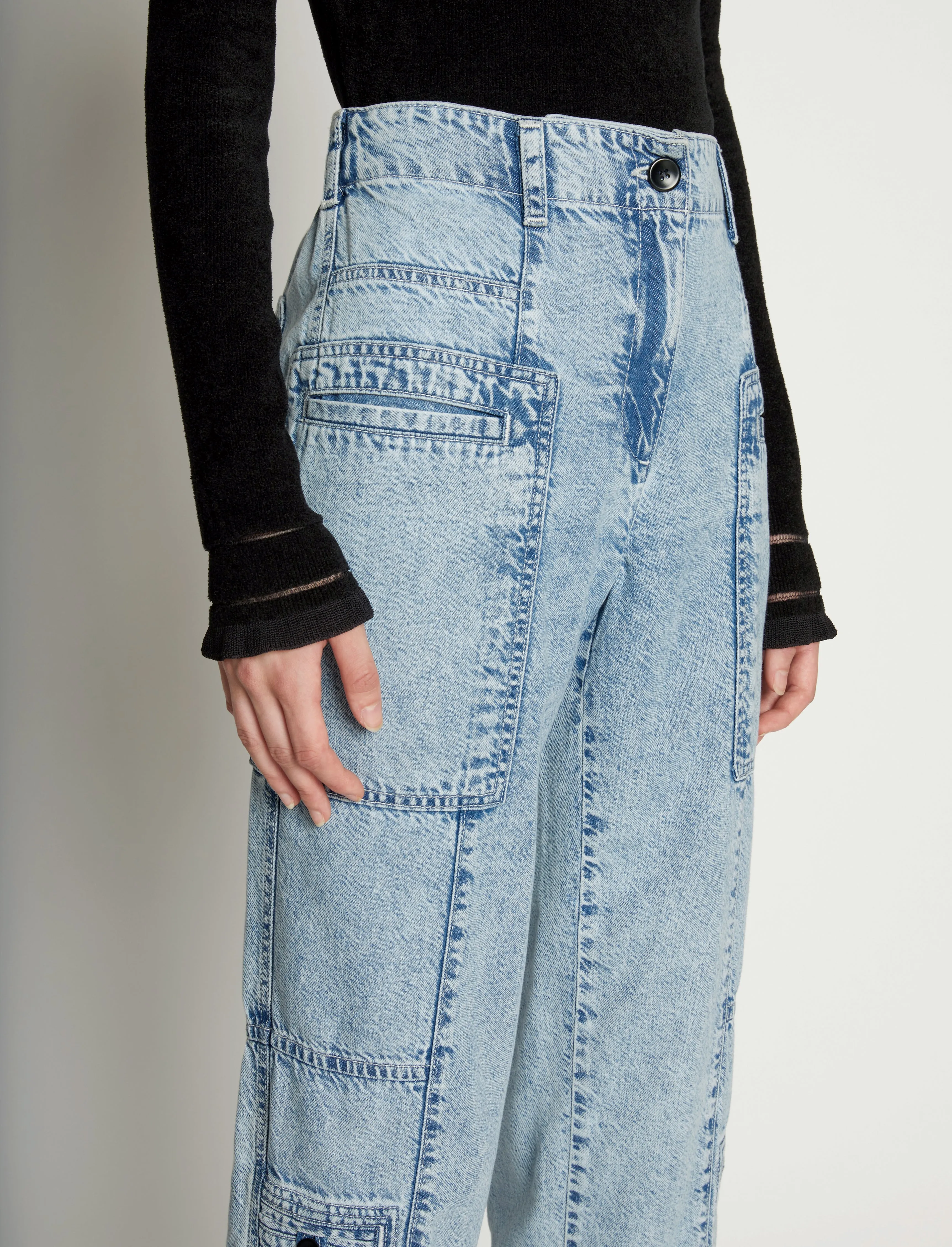 Chambray Pocket Pant sold by Proenza Schouler product image thumbnail 5