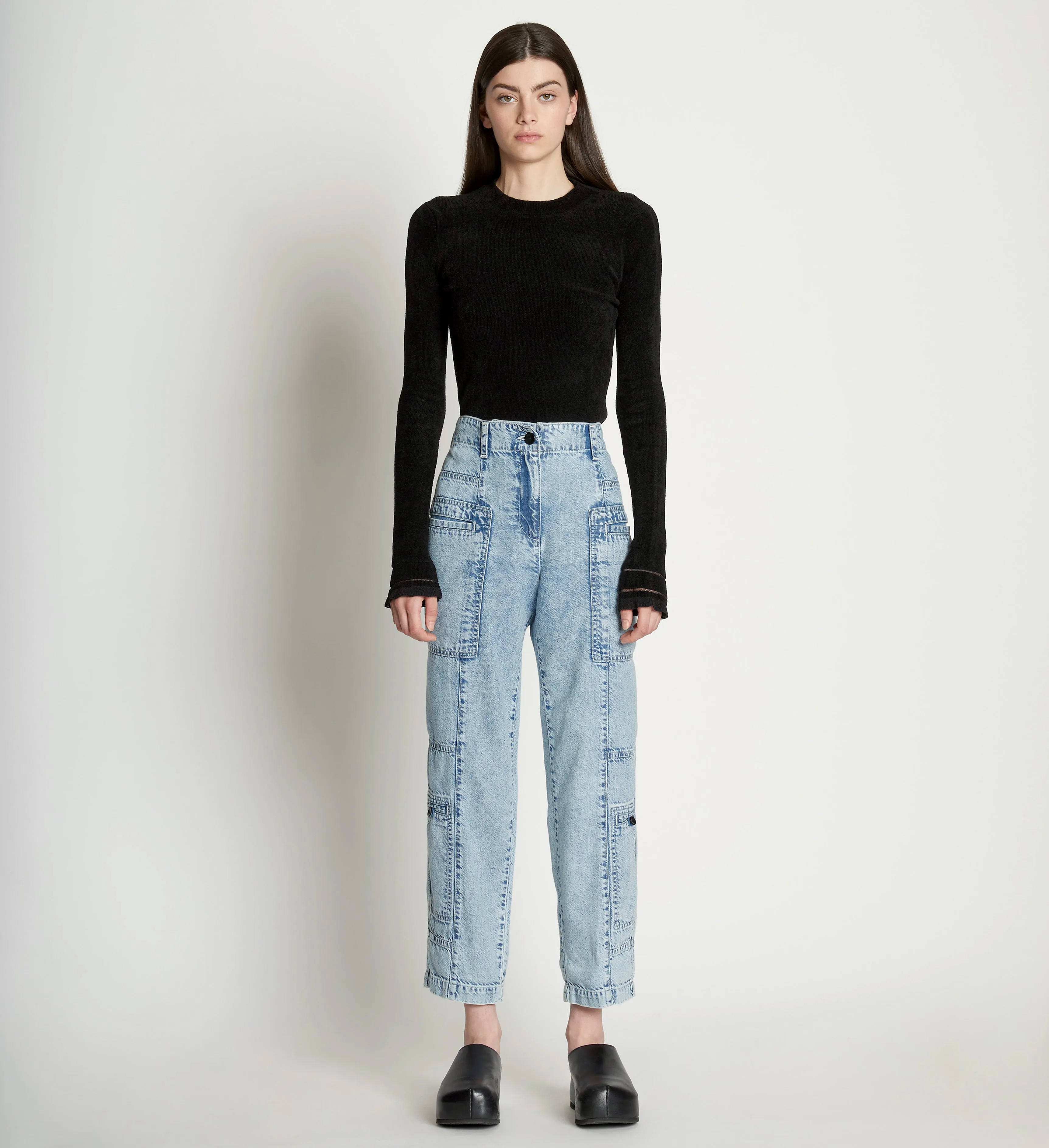 Chambray Pocket Pant sold by Proenza Schouler product image thumbnail 2