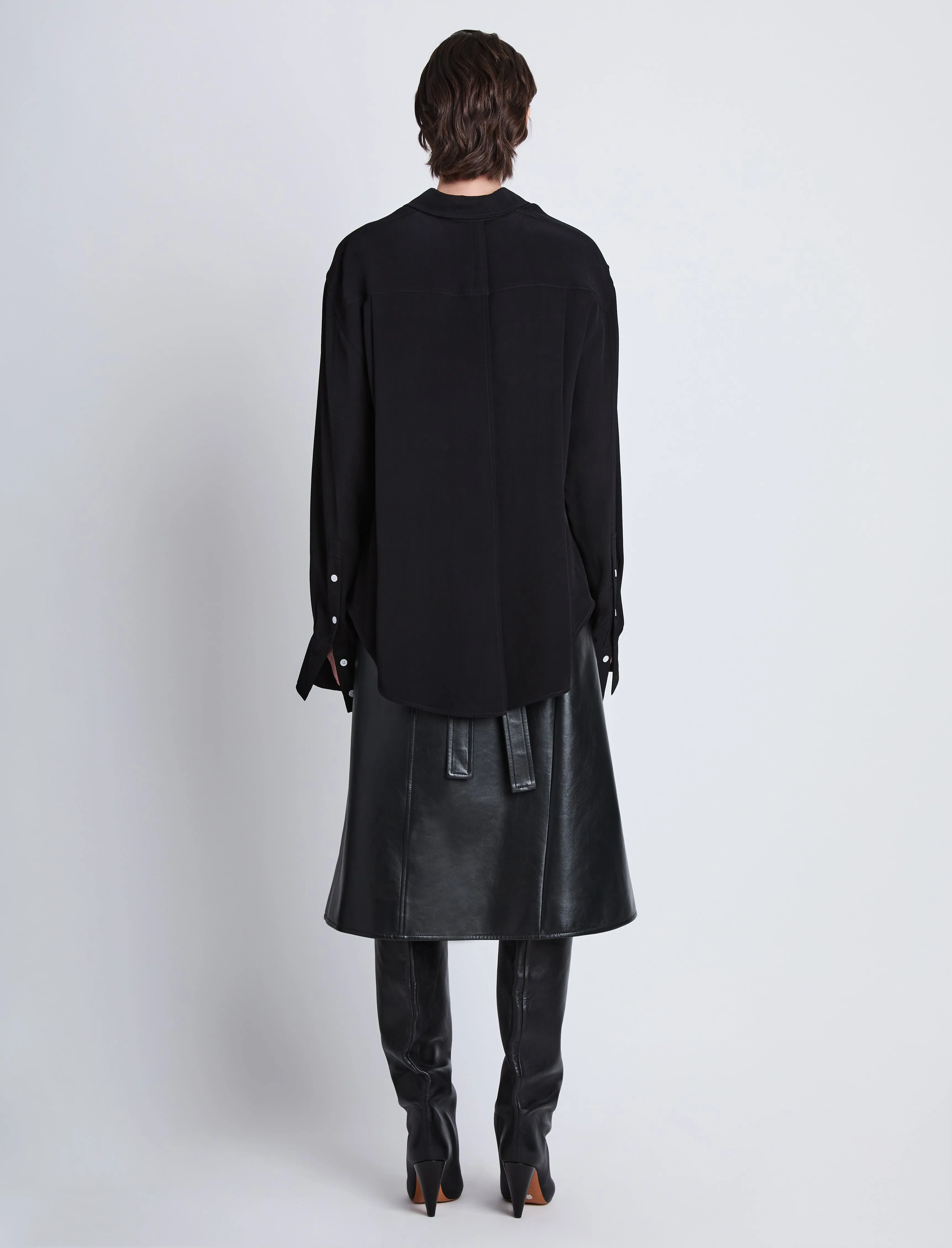 Maya Shirt in Marocaine sold by Proenza Schouler product image thumbnail 5