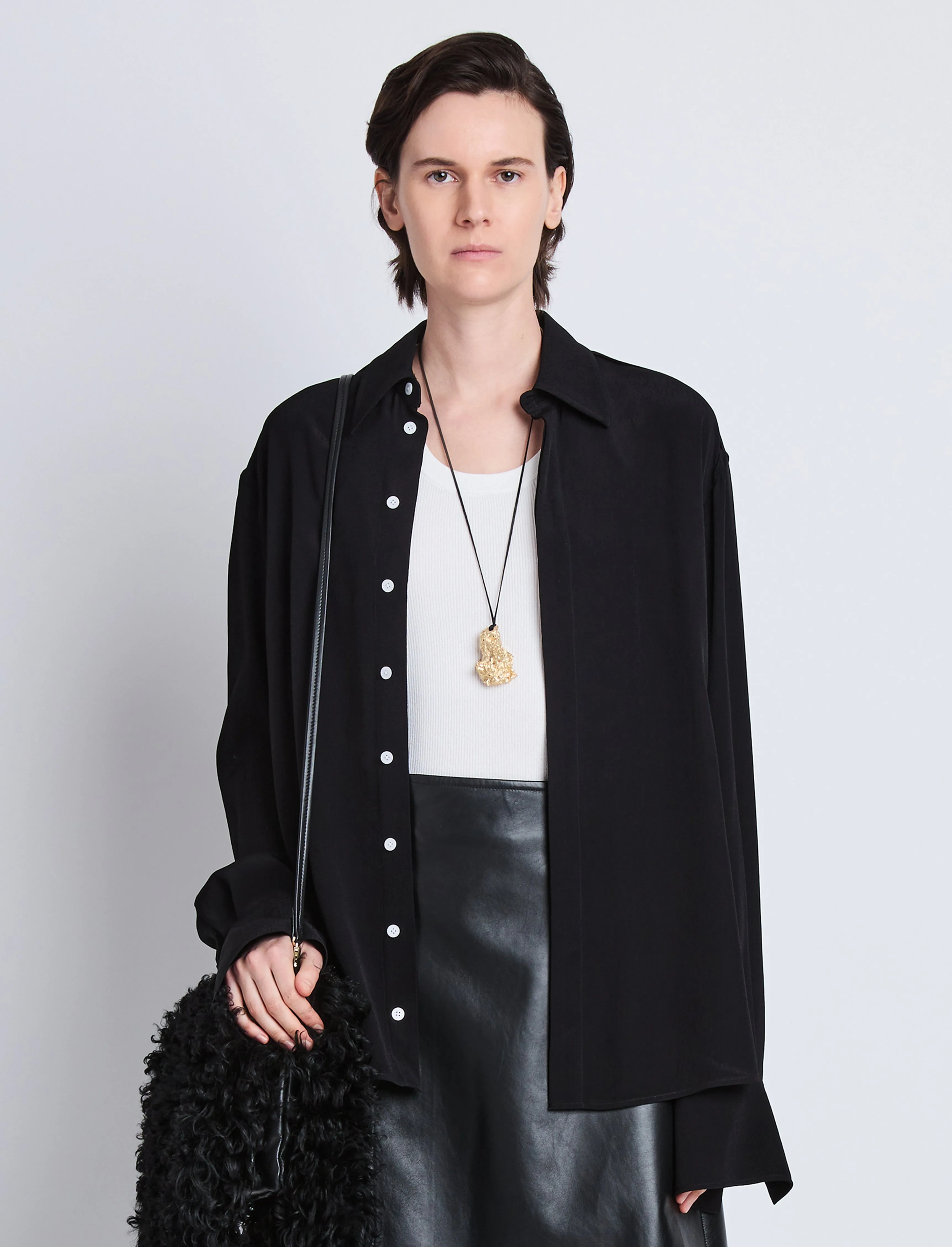 Maya Shirt in Marocaine sold by Proenza Schouler product image thumbnail 2