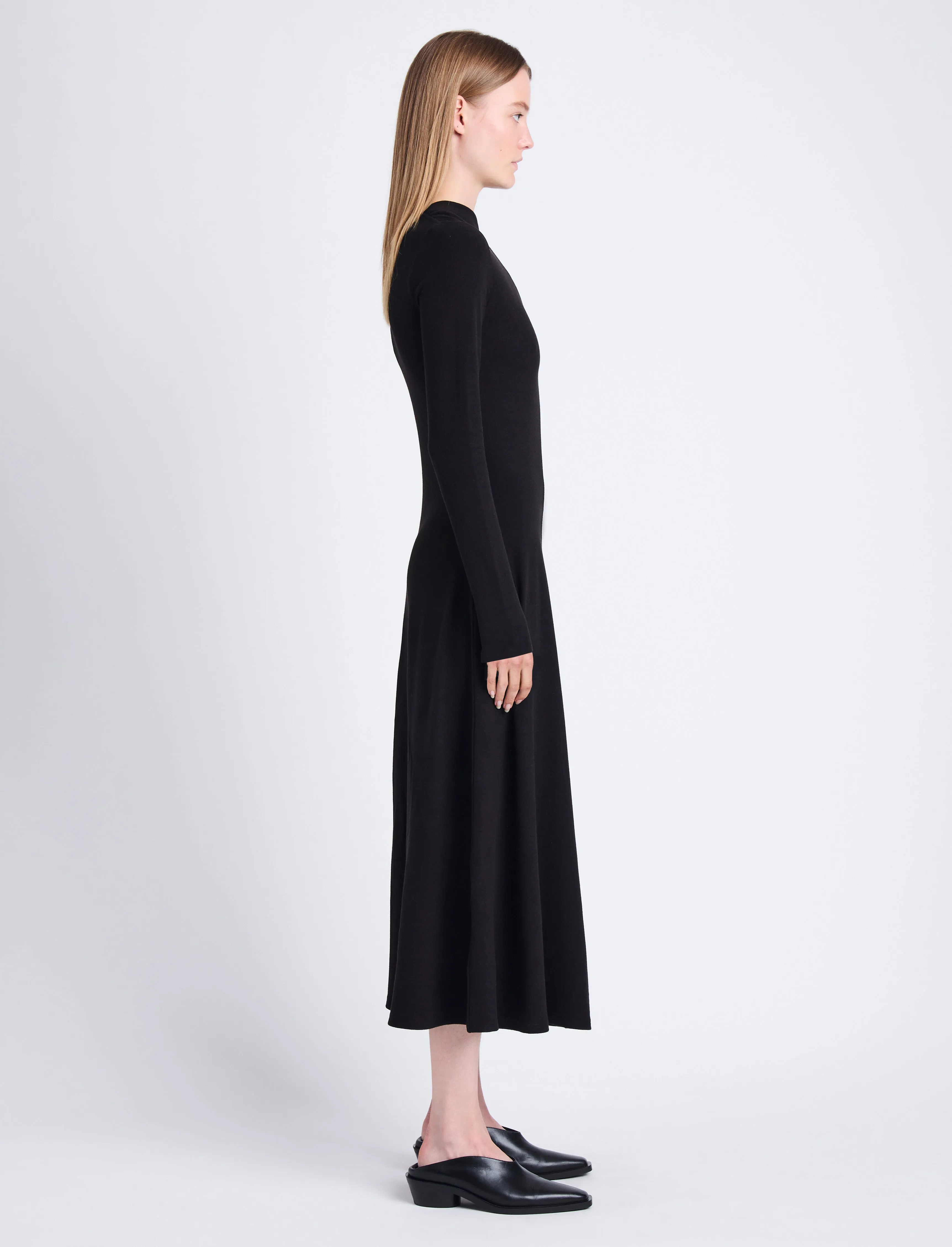 Isabella Dress in Brushed Rib sold by Proenza Schouler product image thumbnail 3