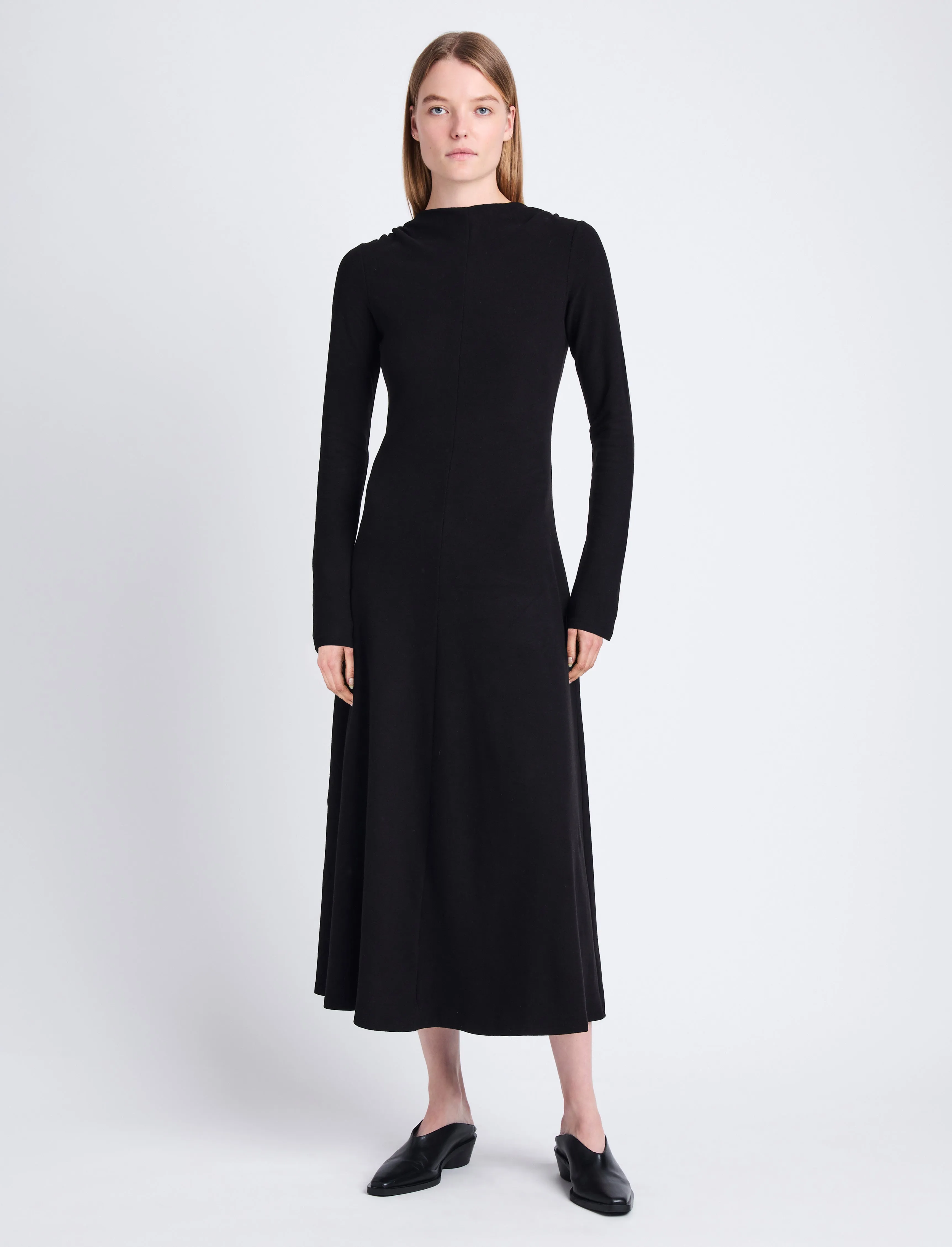Isabella Dress in Brushed Rib sold by Proenza Schouler product image thumbnail 2