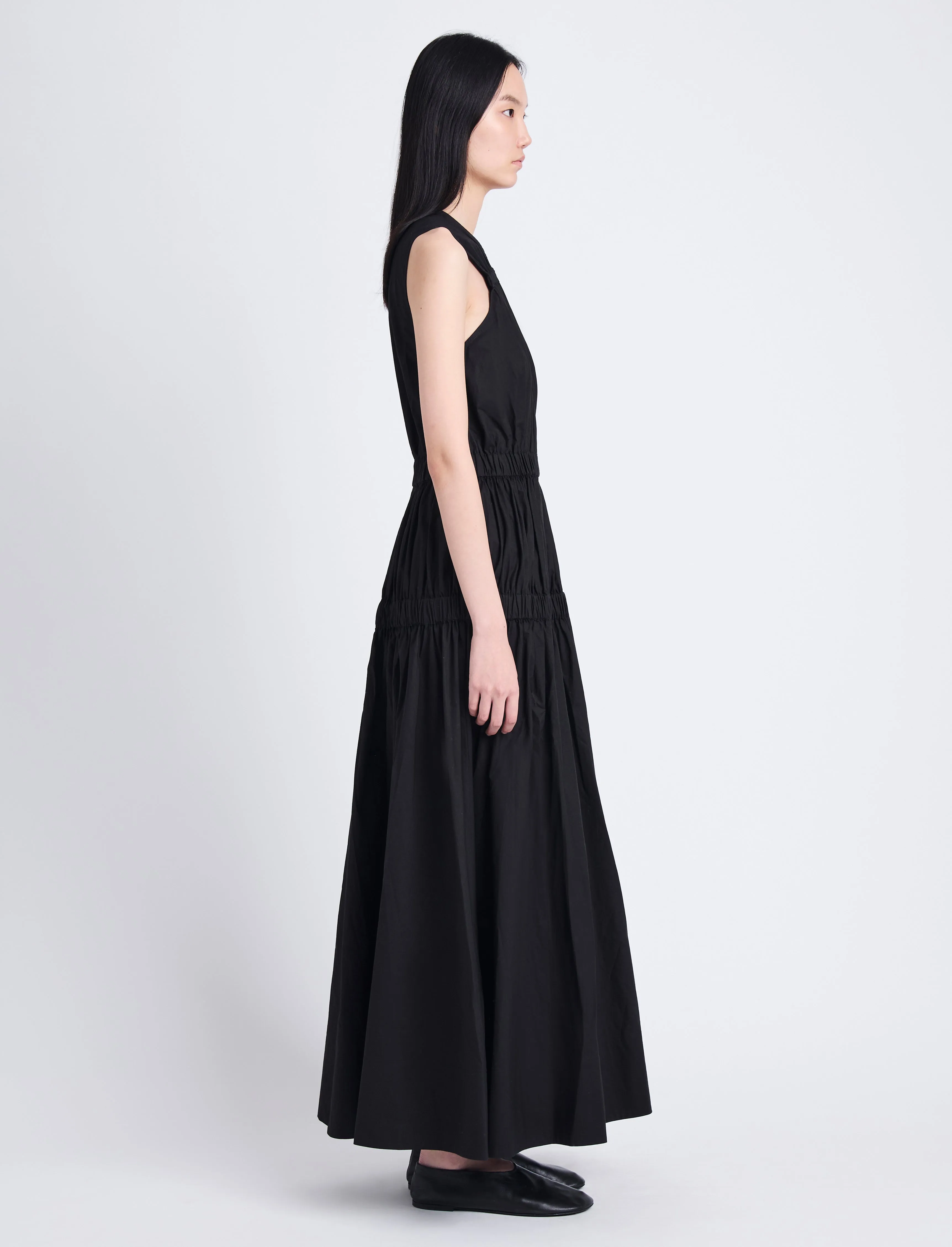 Libby Dress in Poplin sold by Proenza Schouler product image thumbnail 3