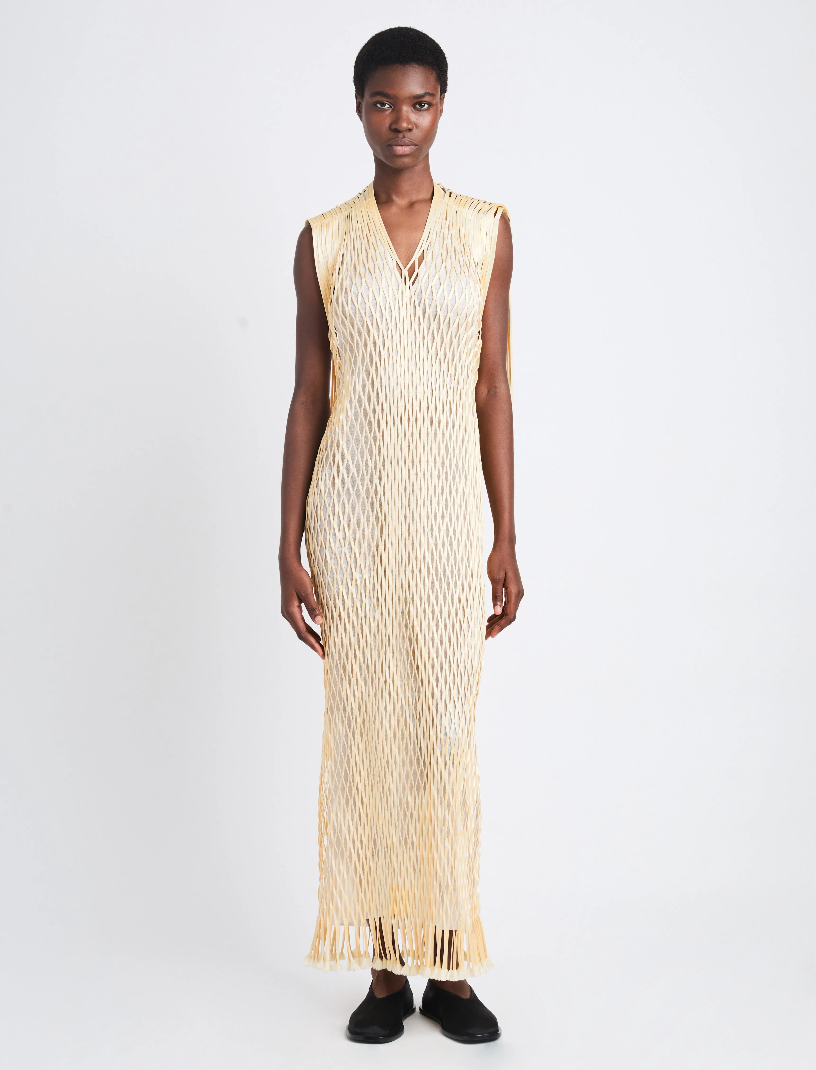 Tauba Dress in Satin Ribbon sold by Proenza Schouler product image thumbnail 2