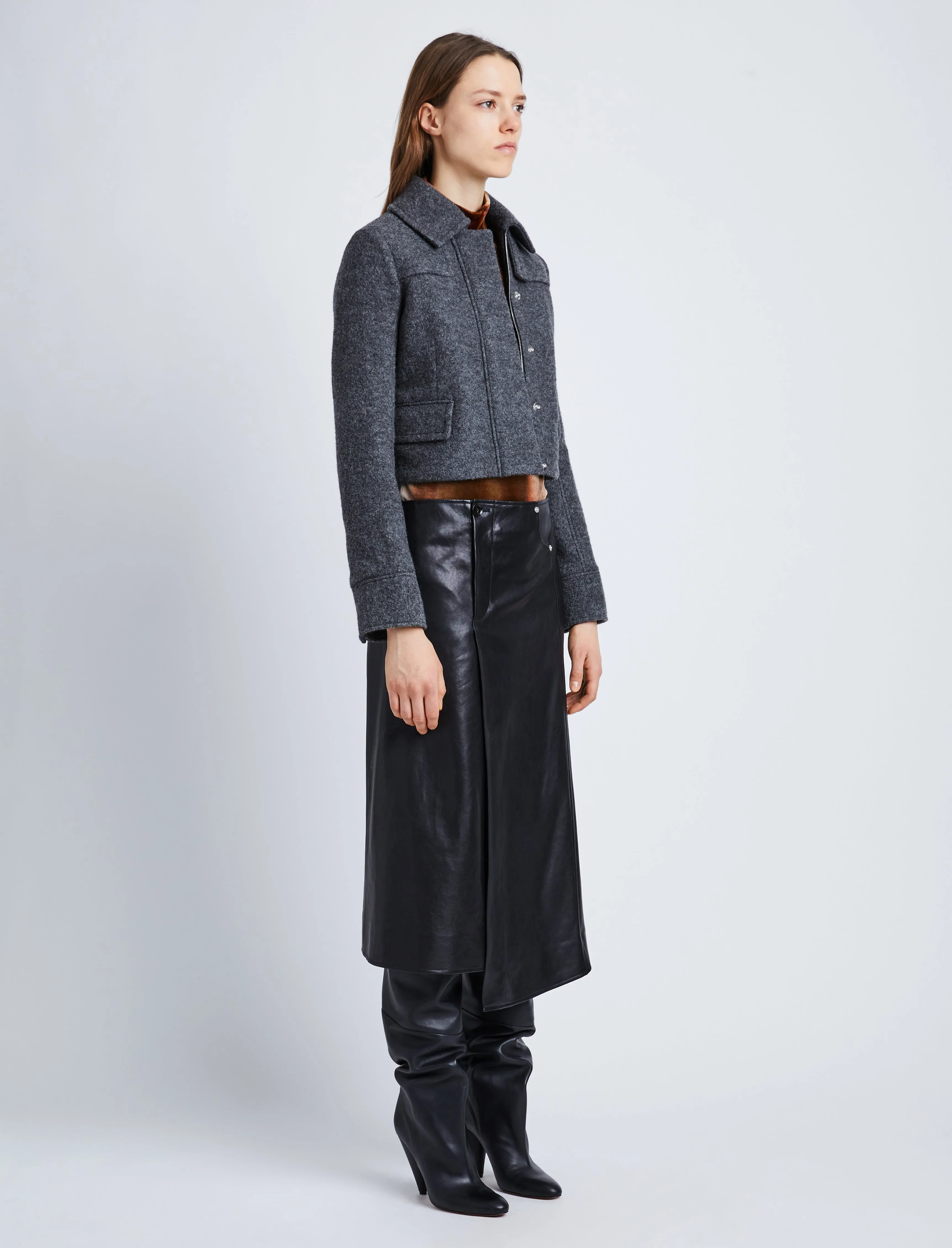 Wool Jersey Jacket sold by Proenza Schouler product image thumbnail 4