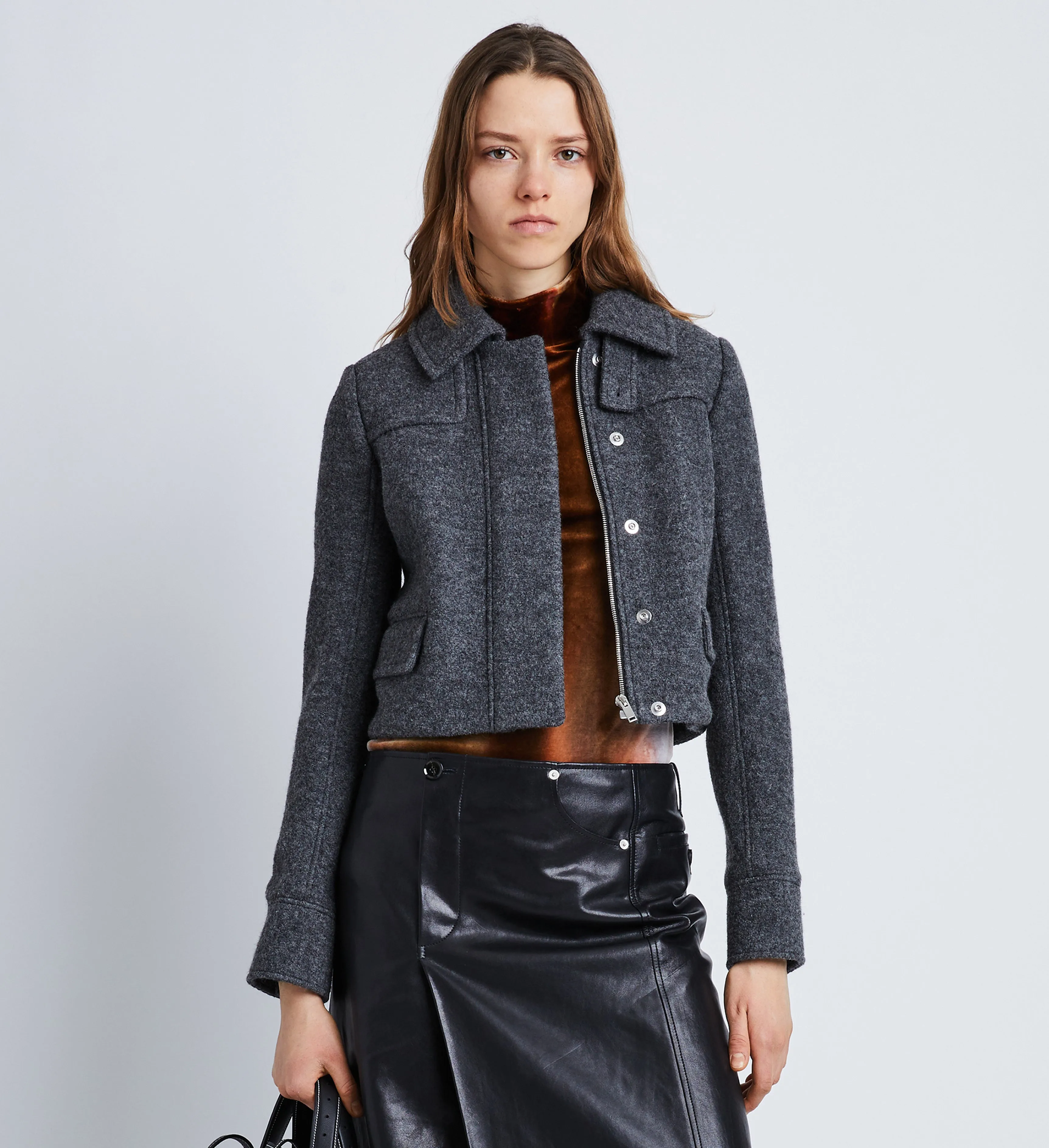 Wool Jersey Jacket sold by Proenza Schouler product image thumbnail 2