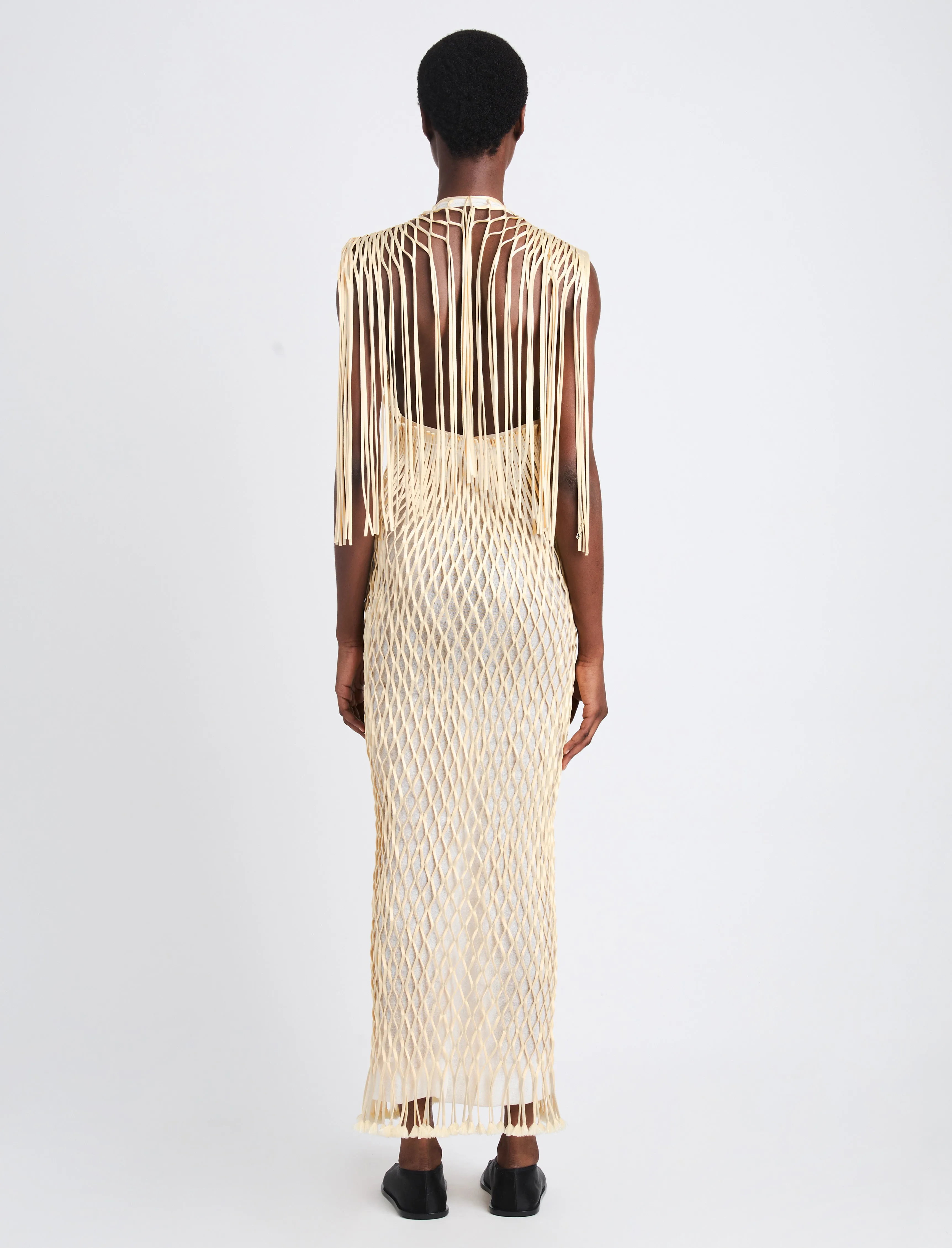 Tauba Dress in Satin Ribbon sold by Proenza Schouler product image thumbnail 4
