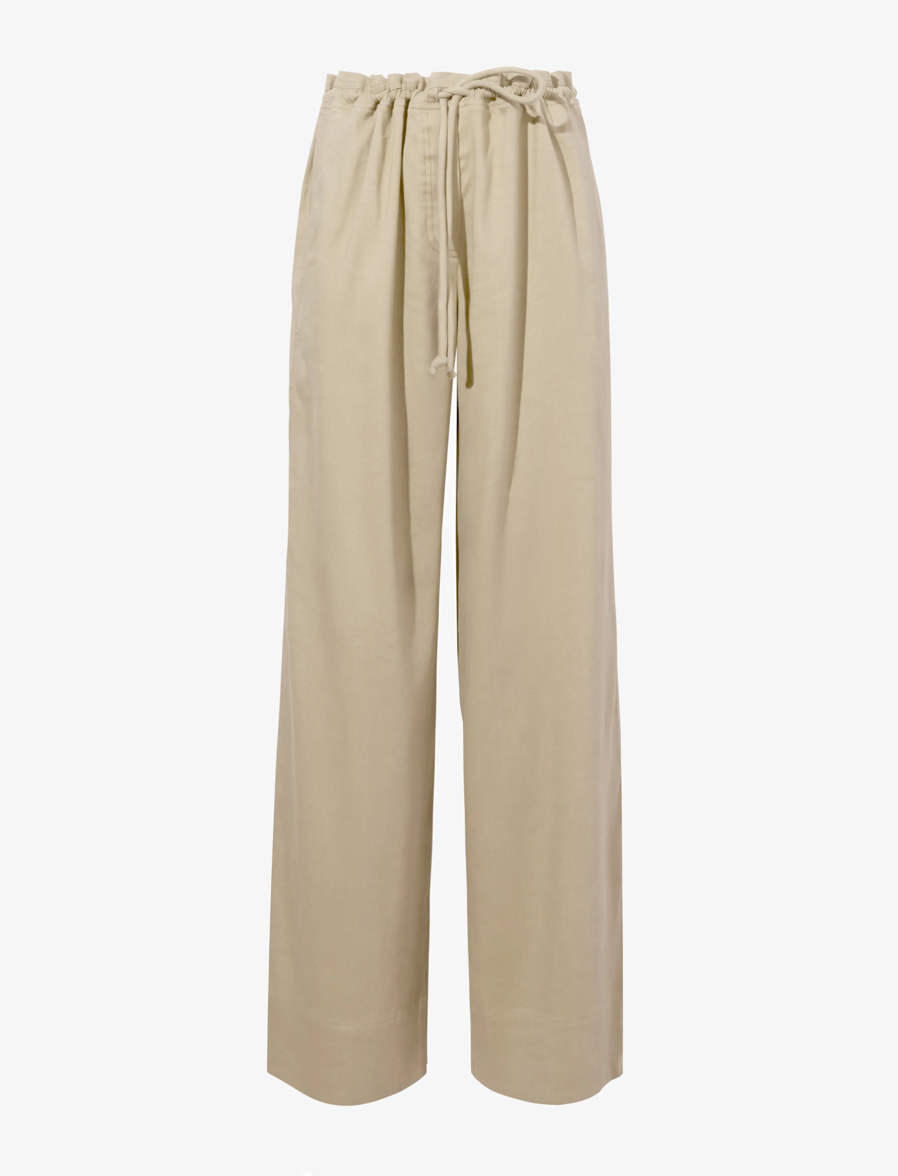 Jade Pant in Eco Stretch Linen Viscose sold by Proenza Schouler
